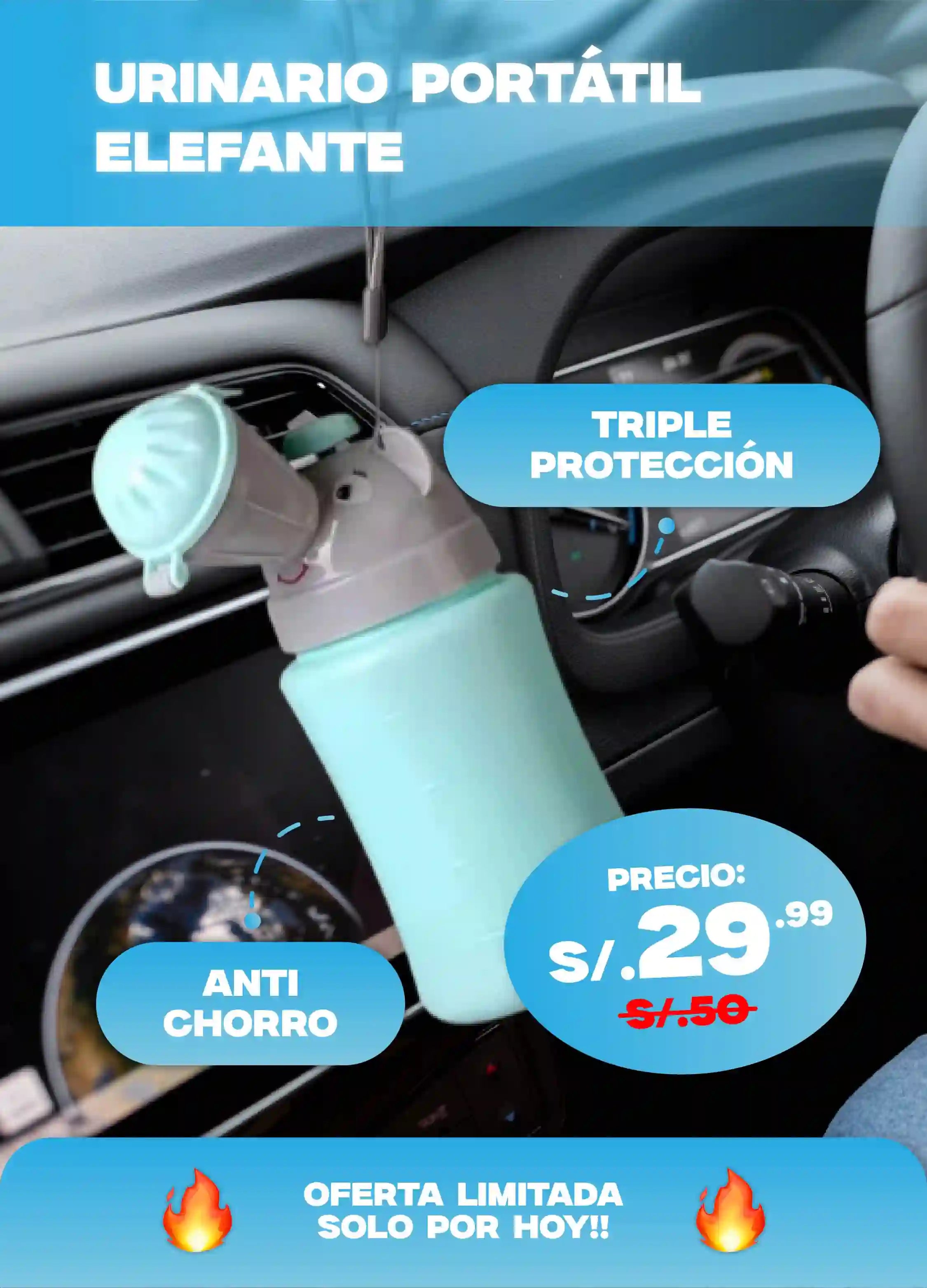 Urinario Portátil ® | Versión Original