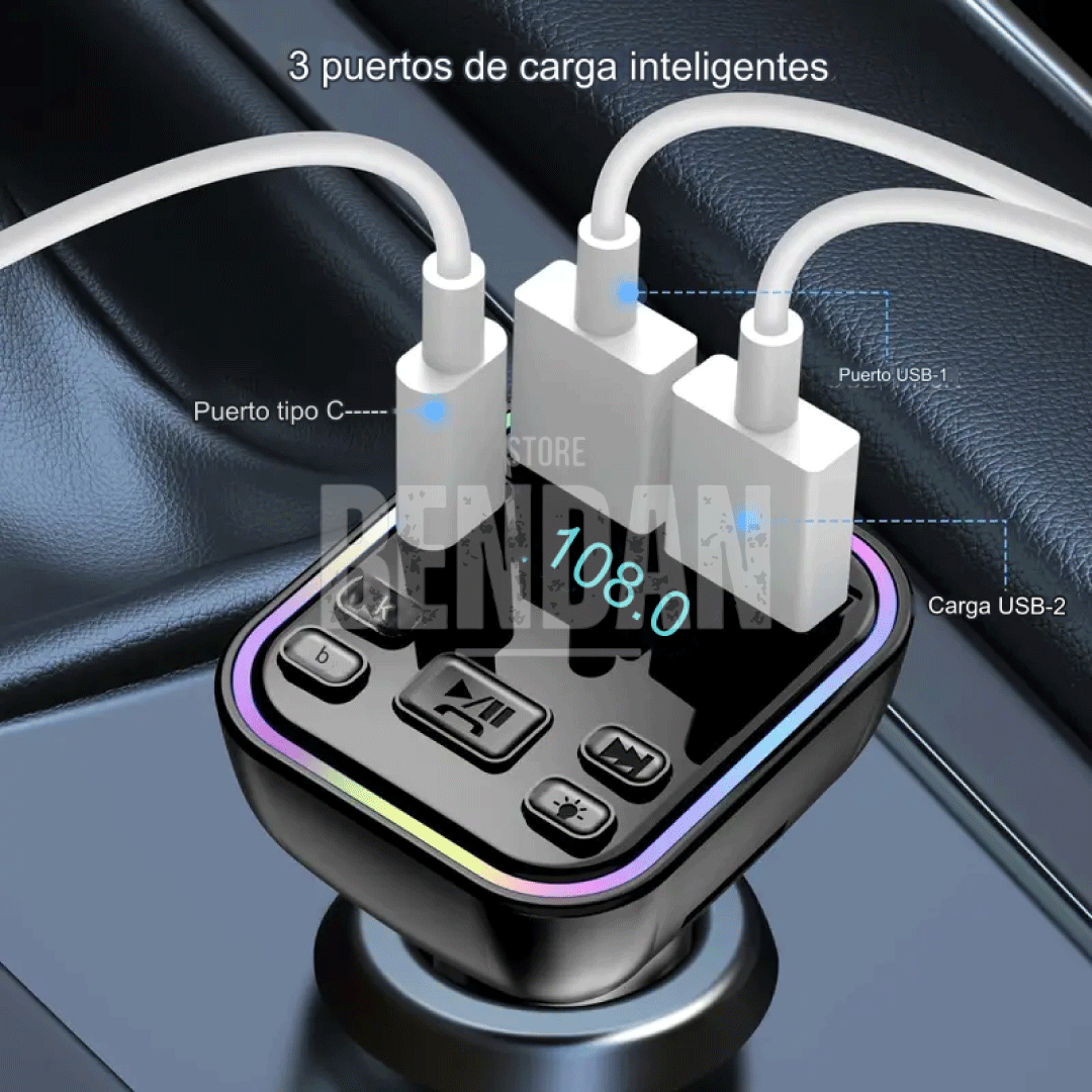 Conector Bluetooth para Vehículos GTR