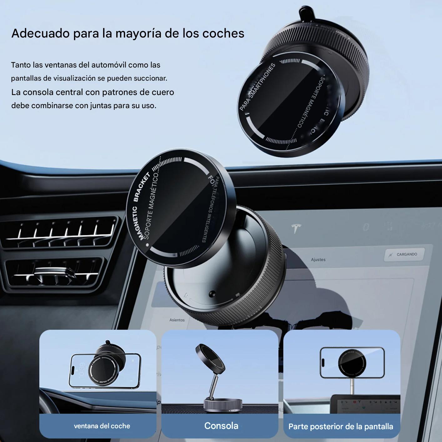 Soporte Magnético de Succión® | Versión Premium