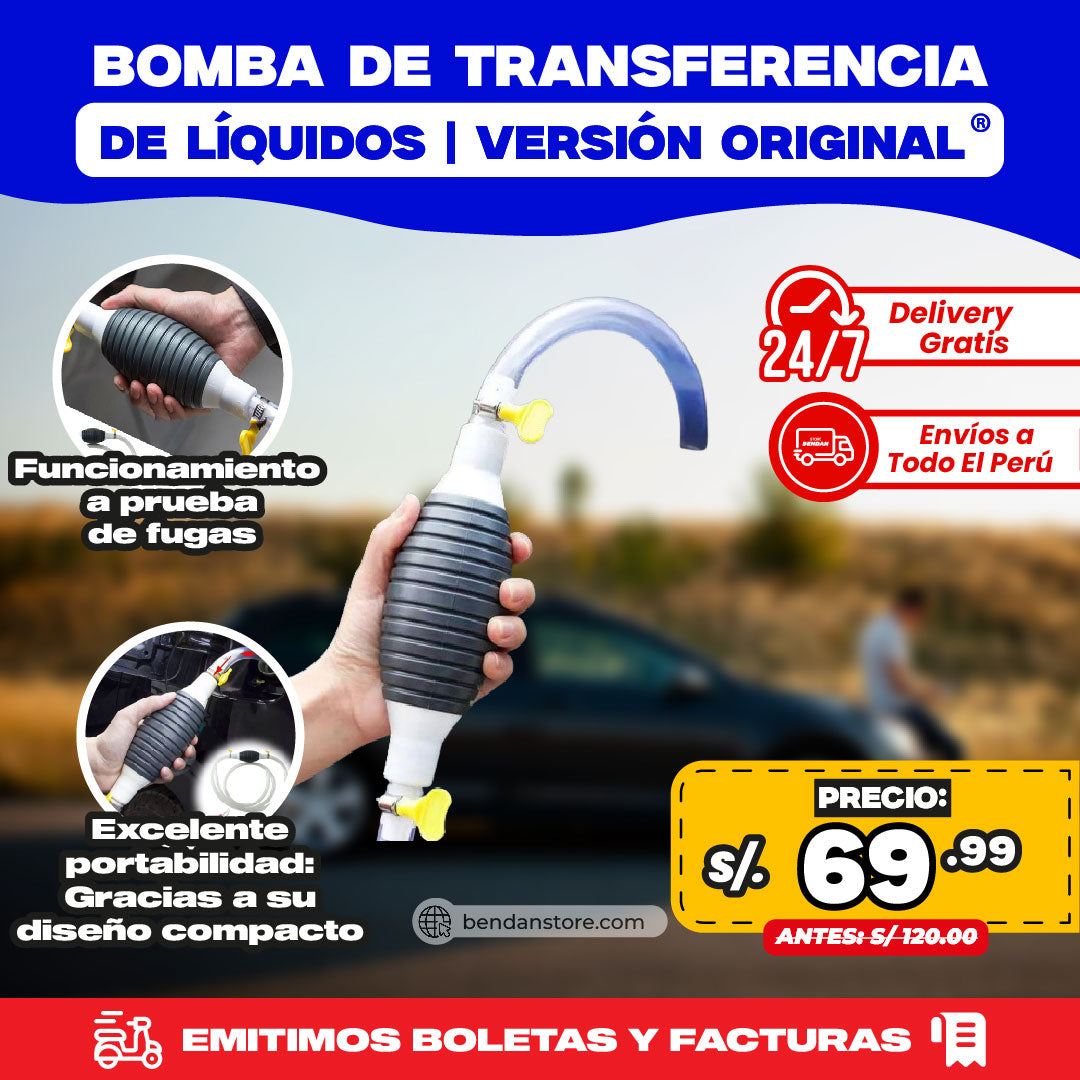 Bomba de Transferencia de Líquidos | Versión Original ®