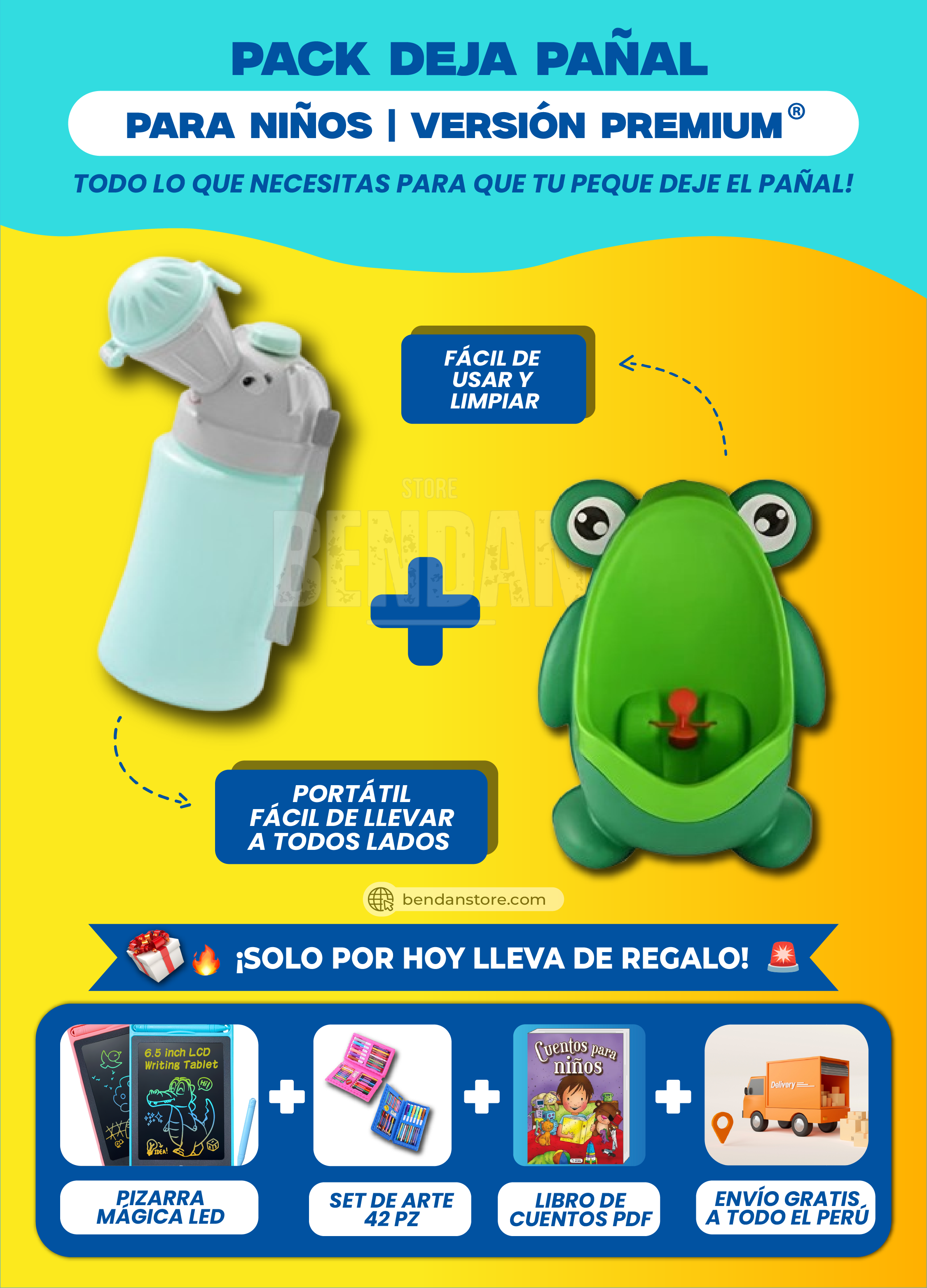 Pack Deja Pañal Para Niños ® | Versión Original