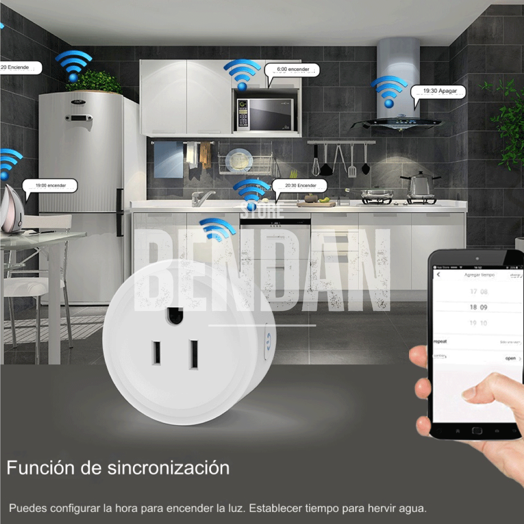 Enchufe Inteligente con Wifi