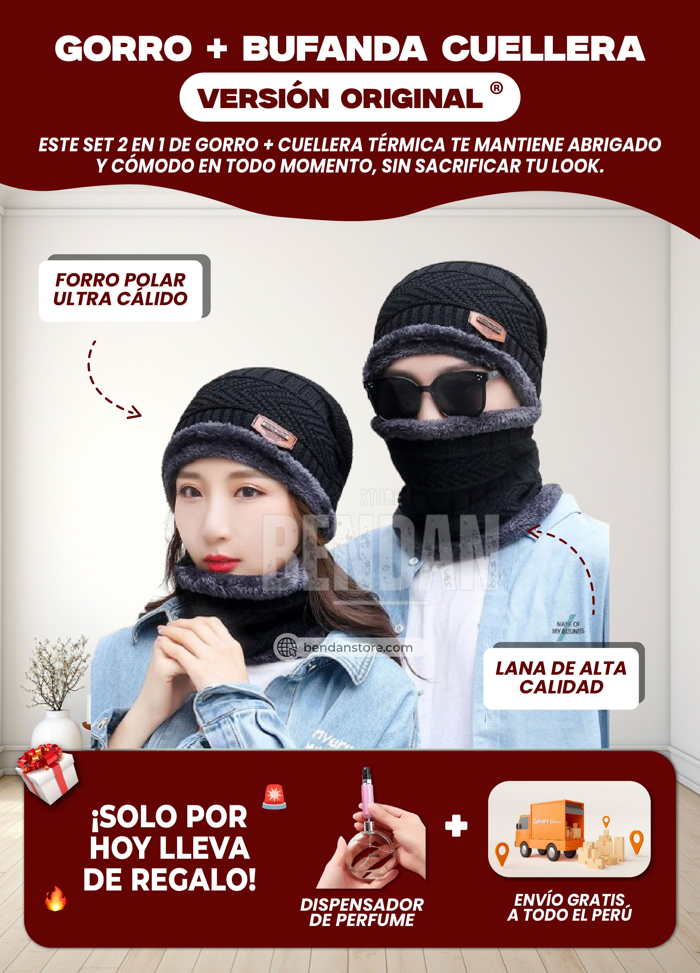 Gorro + Cuellera ® | Versión Original