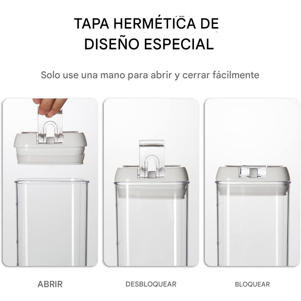 Set de 7 Contenedores Para Alimentos ® + Regalos | Versión Original