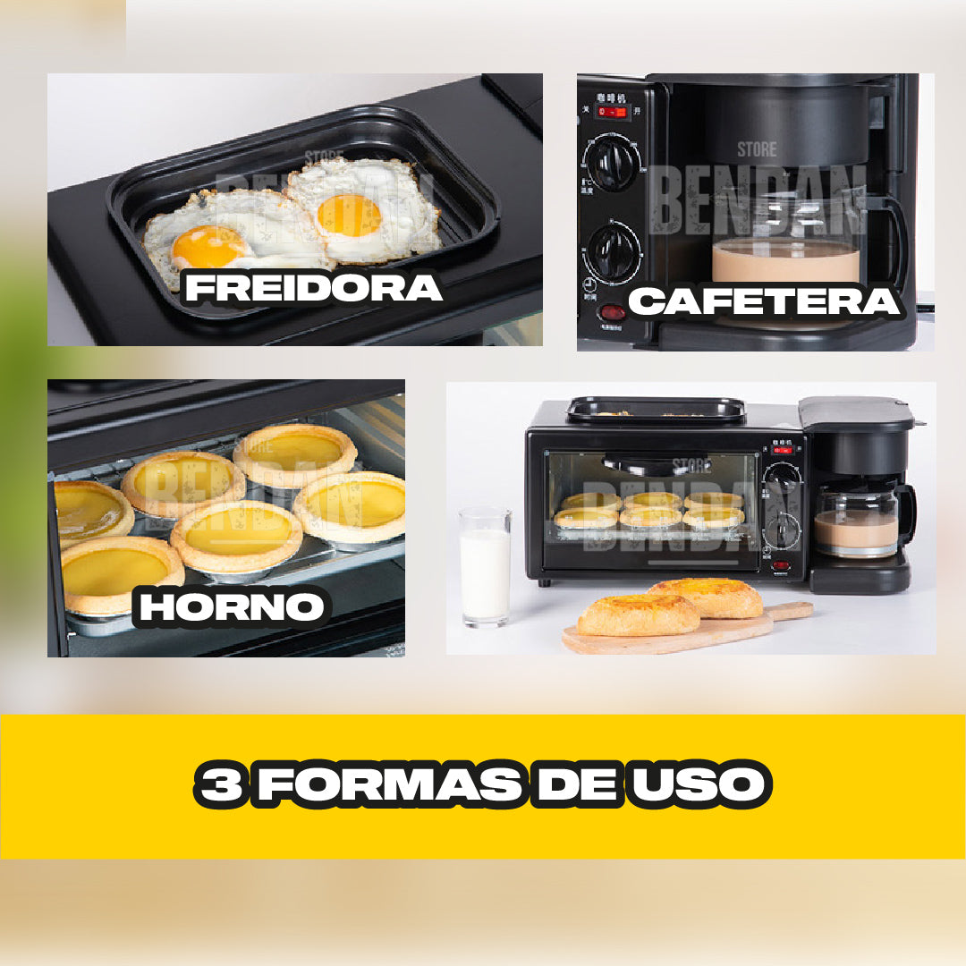 Horno Multifuncional 3 en 1 | Versión Premium ®