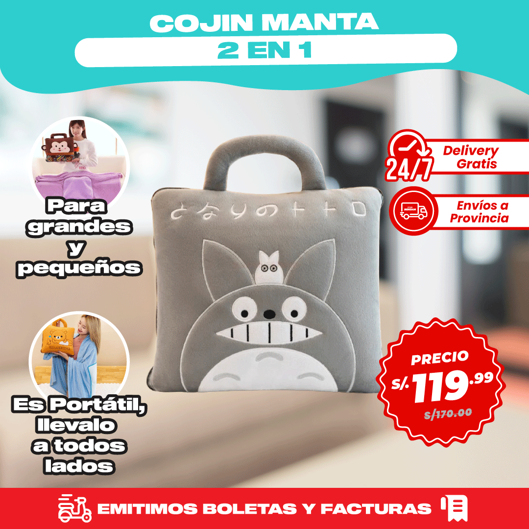 Cojin Manta 2 En 1