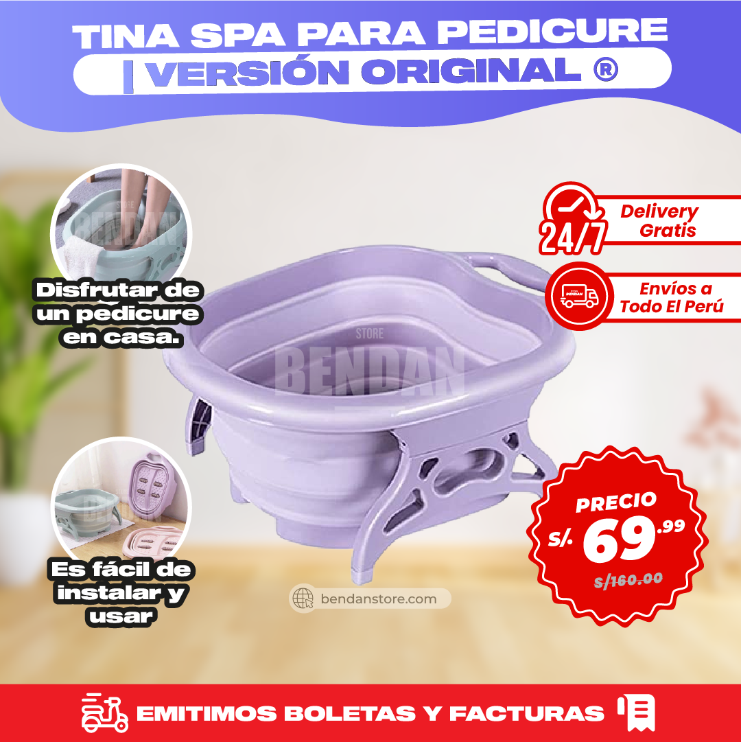 Tina Spa Para Pedicure | Versión Original ®