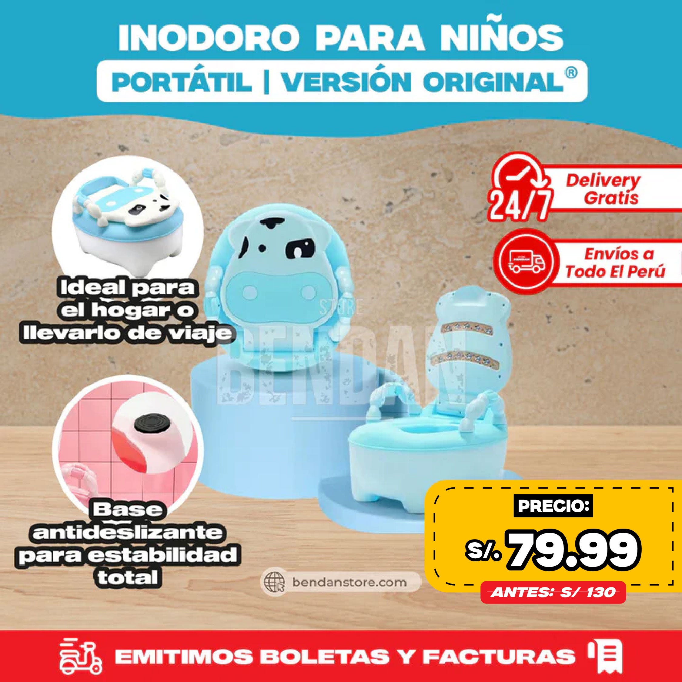 Inodoro Portátil para Niños | Versión Original ®