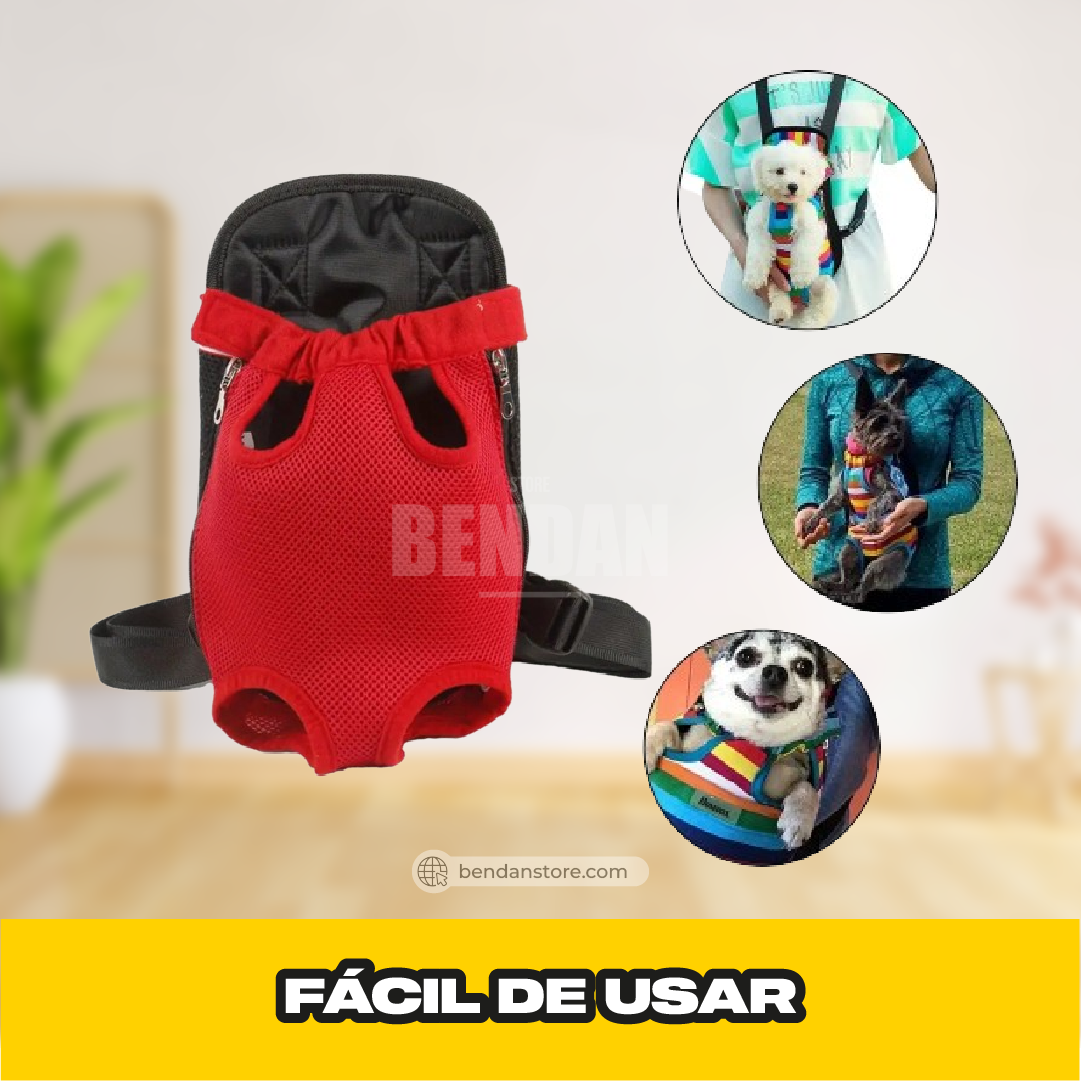 Mochila Canguro Premium Para Mascotas