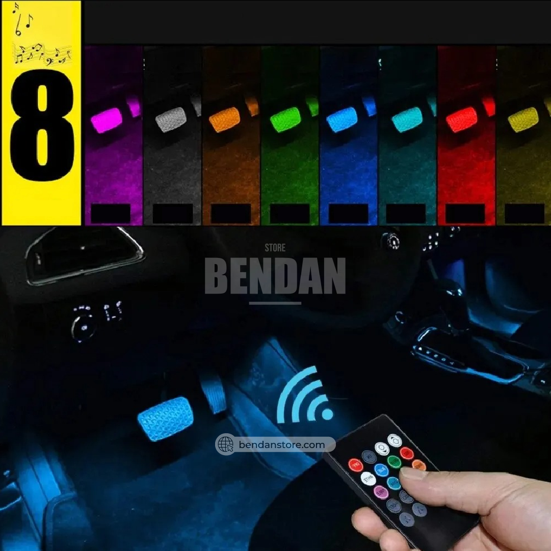 Tiras Led RGB para Autos y Camionetas 12 Voltios