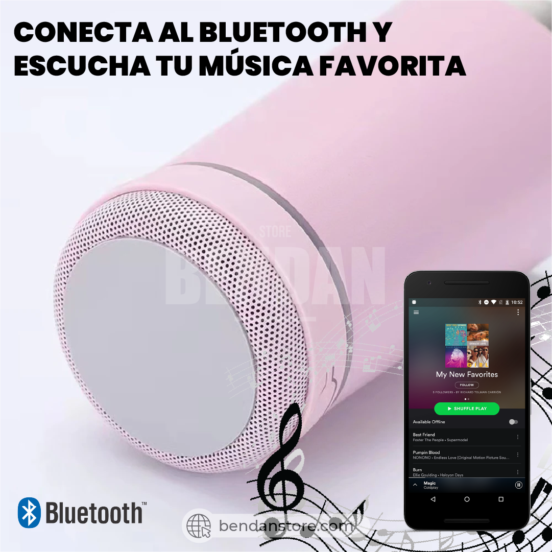 Termo Acero Inox con Parlante Bluetooth | Versión Original ®