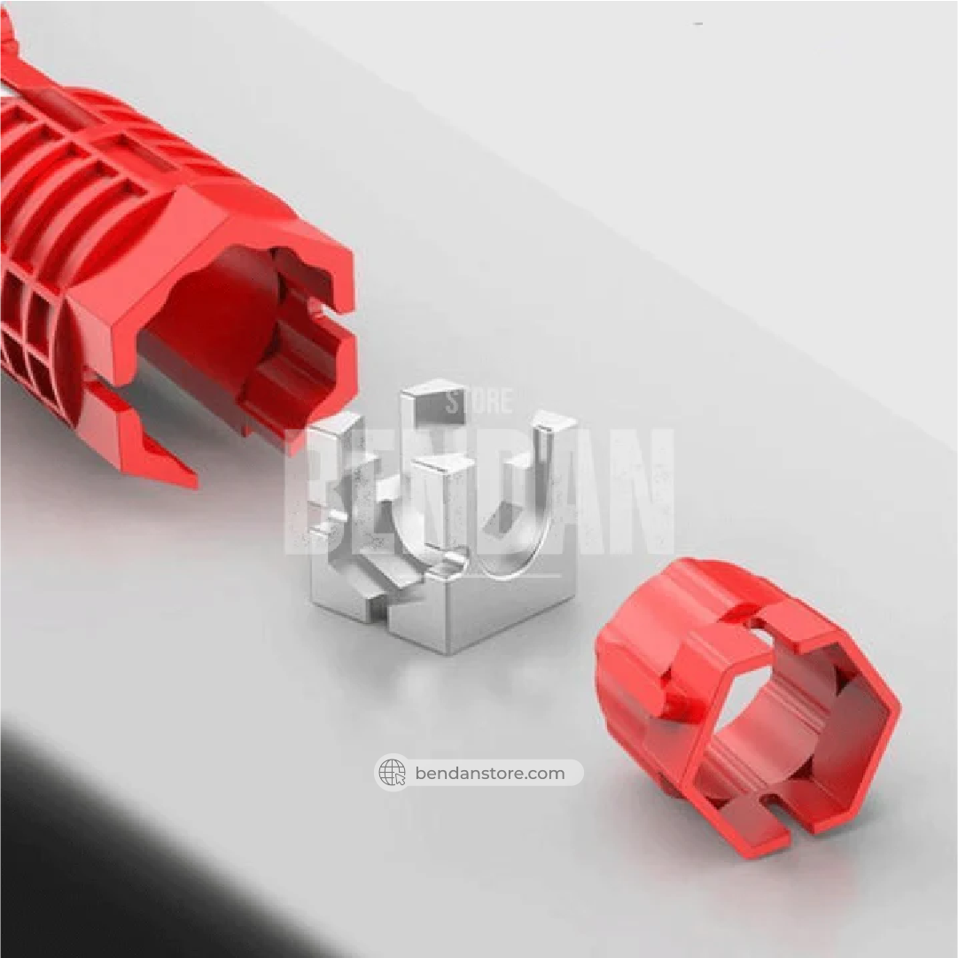 Llave De Gasfitería 18 En 1 Multifuncional