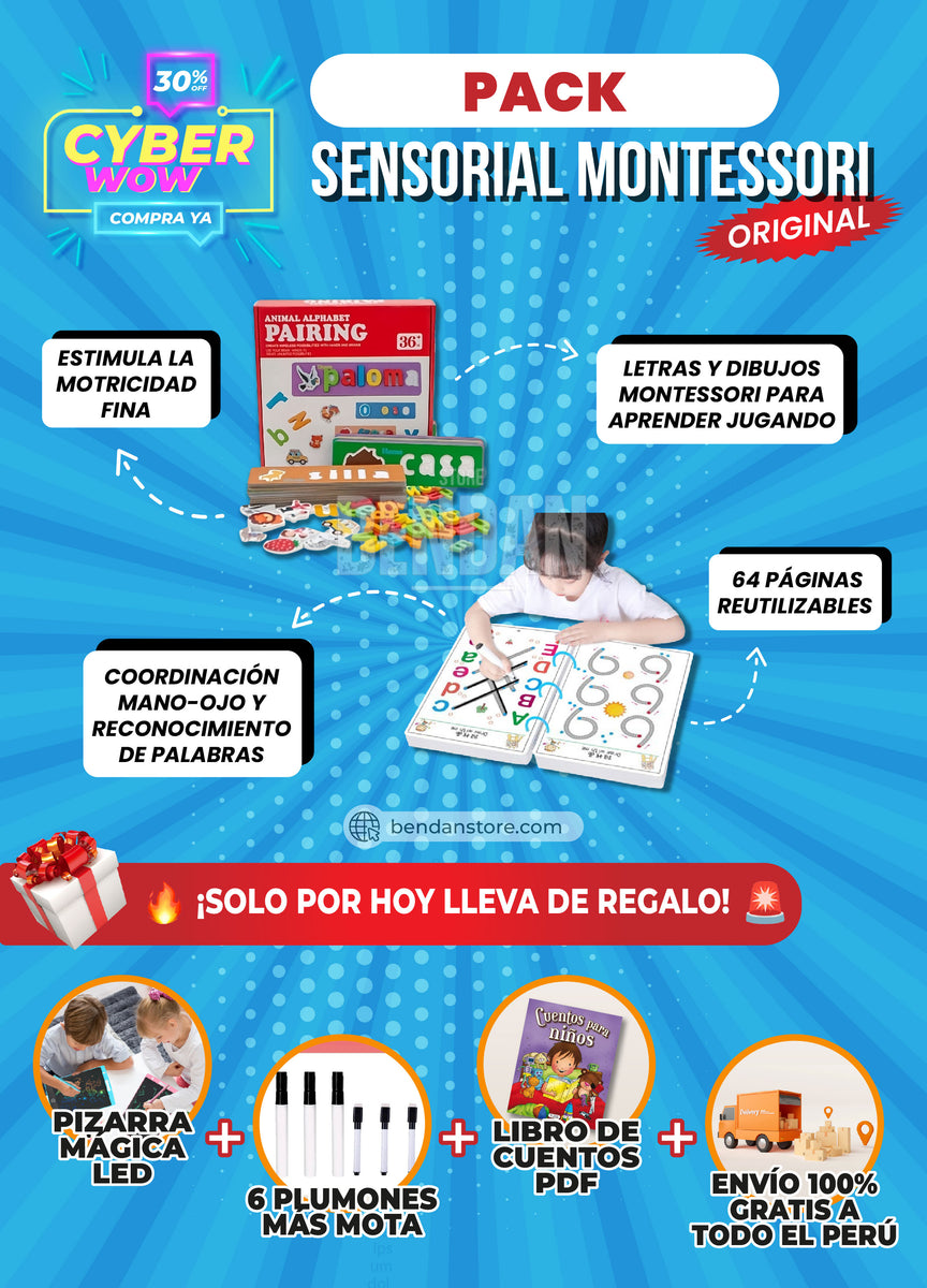 Pack Sensorial Montessori ® | Versión Original – BenDan Store SAC