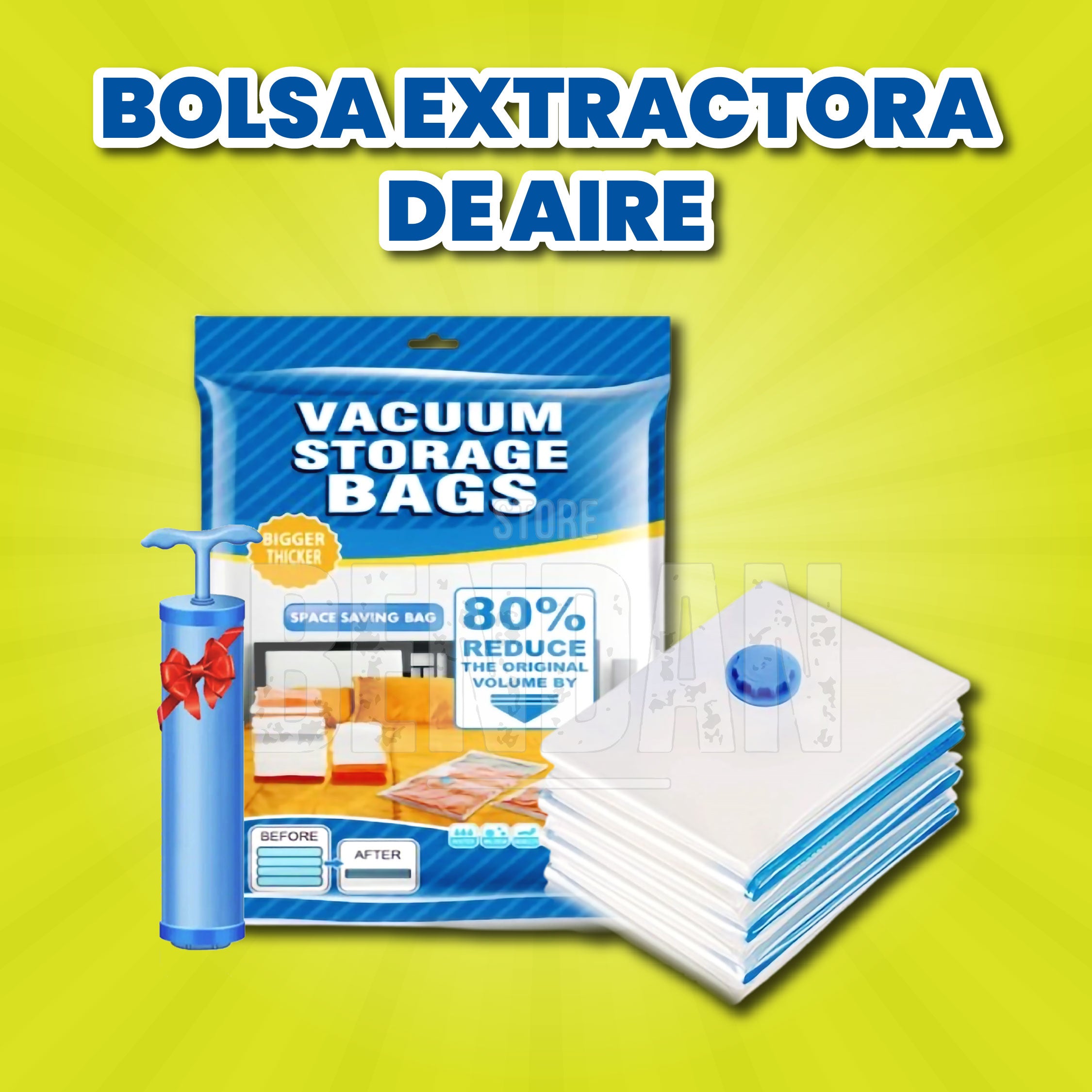 Bolsa Extractora de Aire ® | Versión Premium