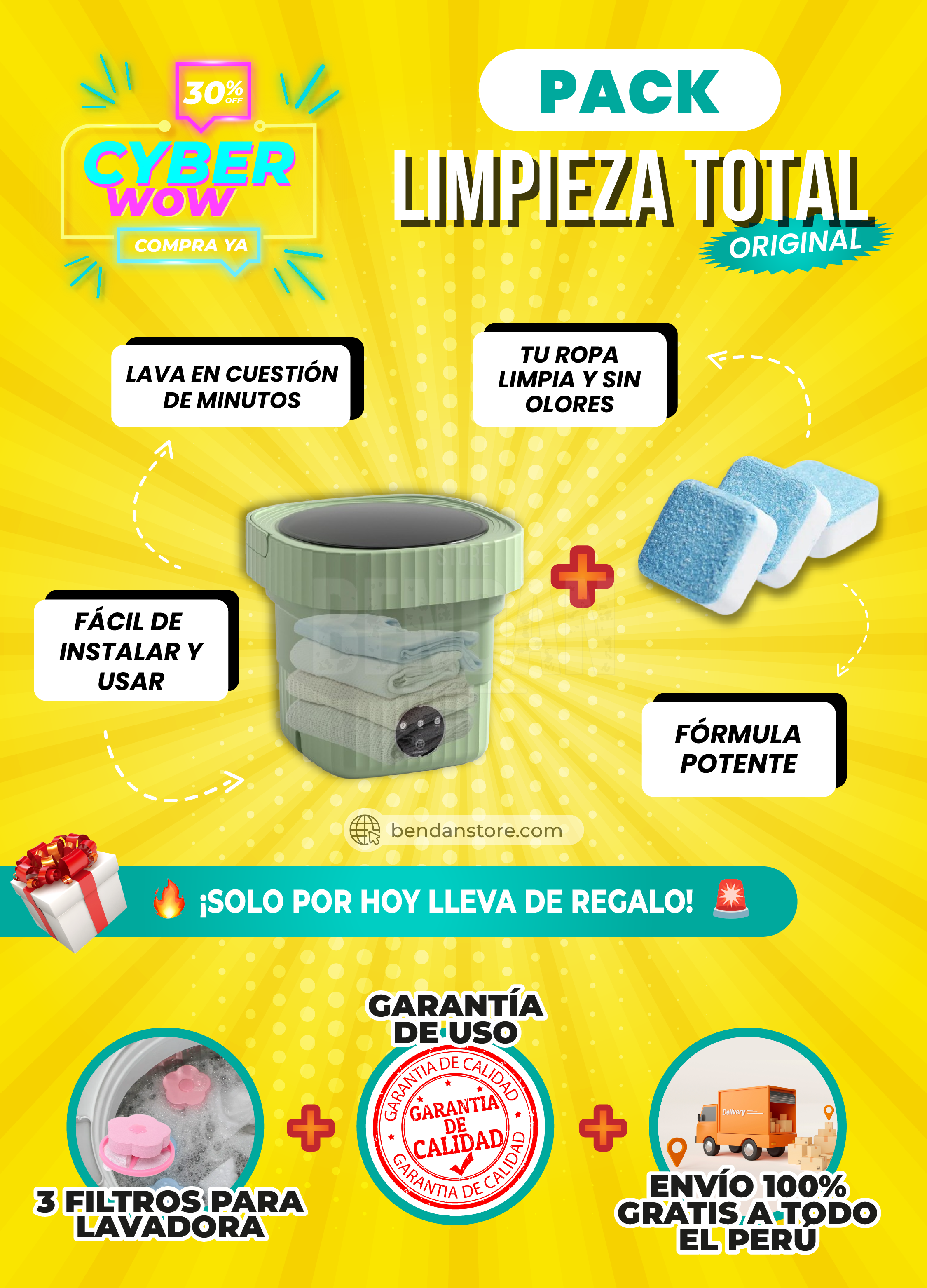 Pack Limpieza Total ® | Versión Original