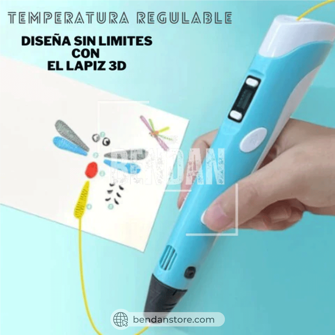 Super Lápiz 3D Portátil – BenDan Store SAC