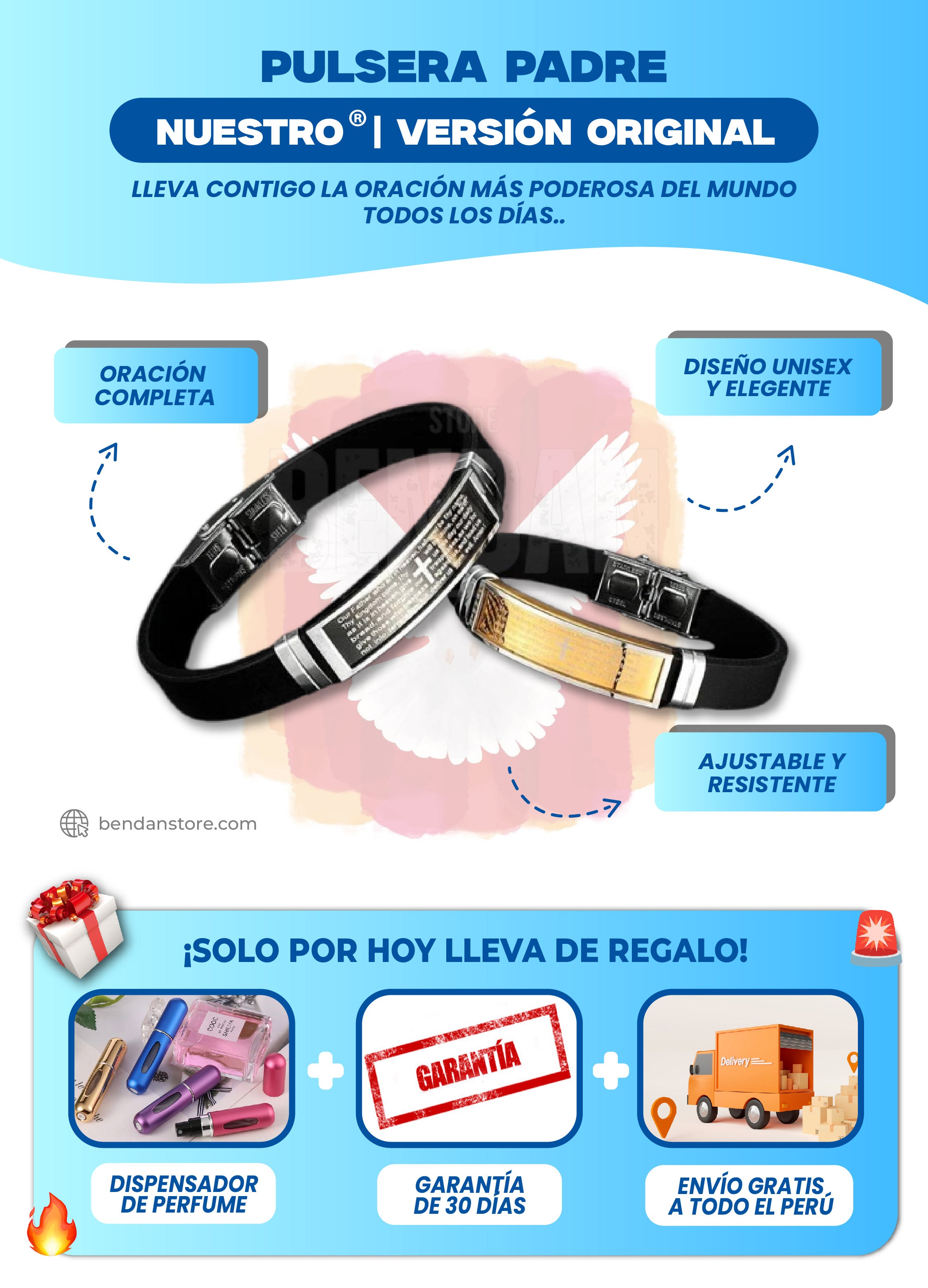 Pulsera Padre Nuestro ® | Versión Original