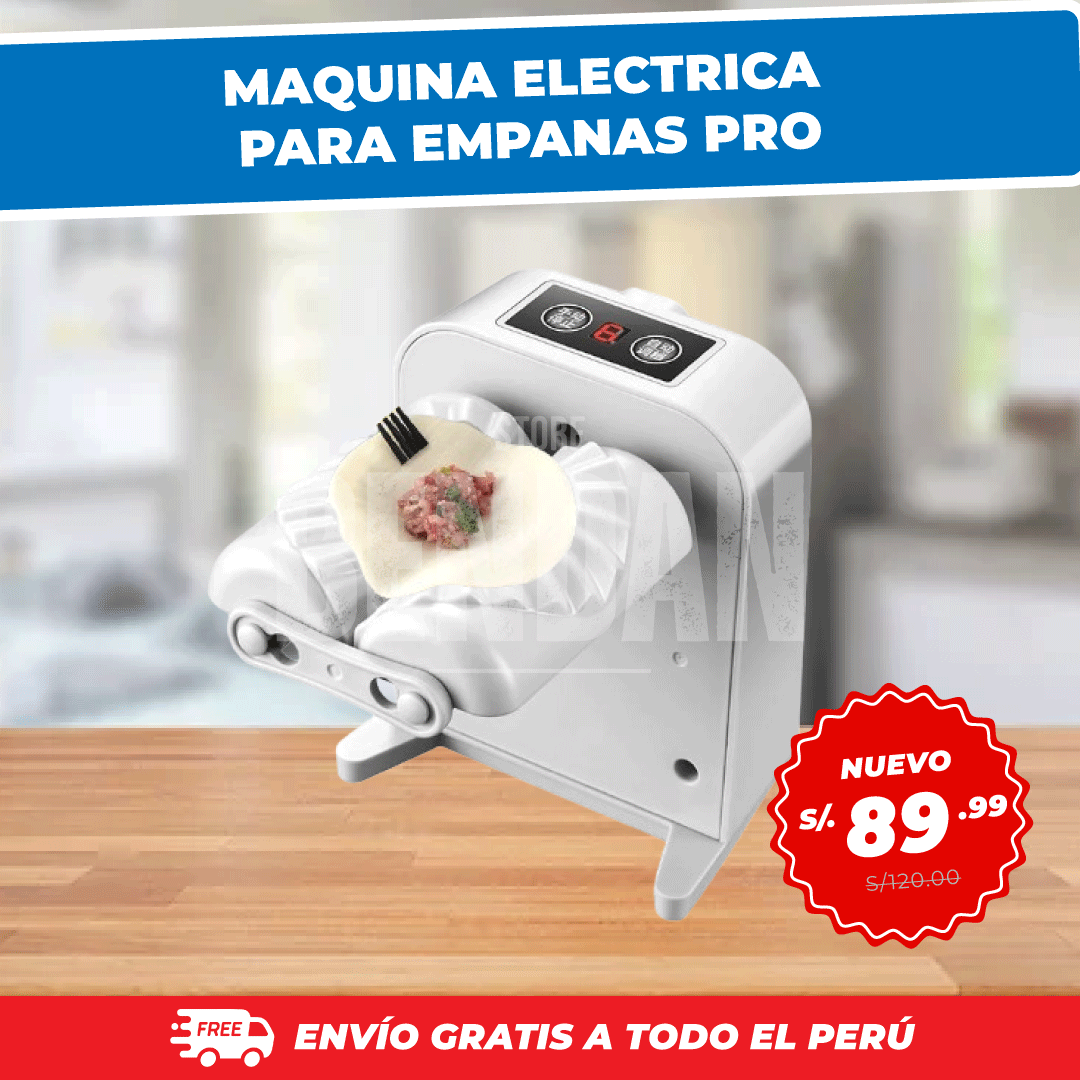 MAQUINA ELECTRICA PARA EMPANADAS PRO