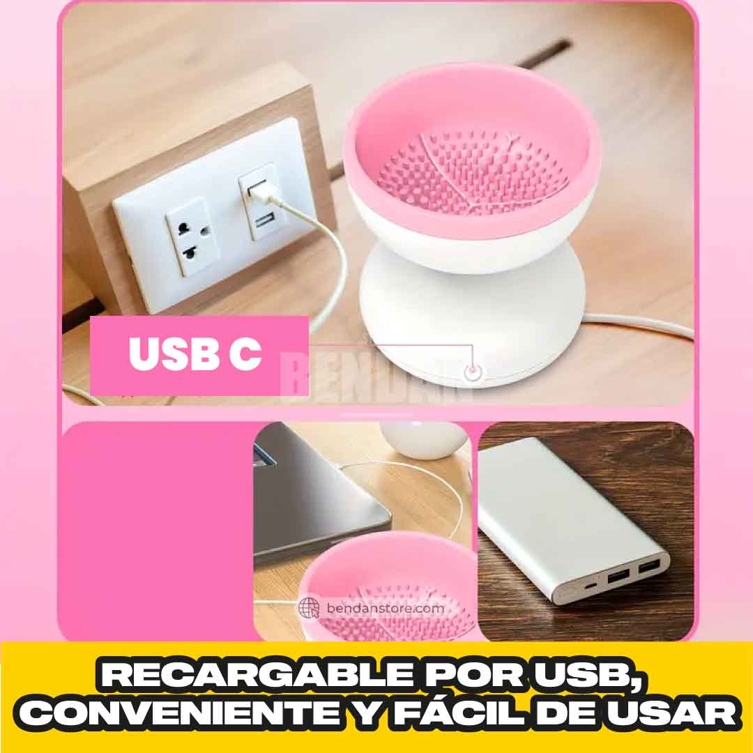 Lavadora De Brochas Recargable Usb