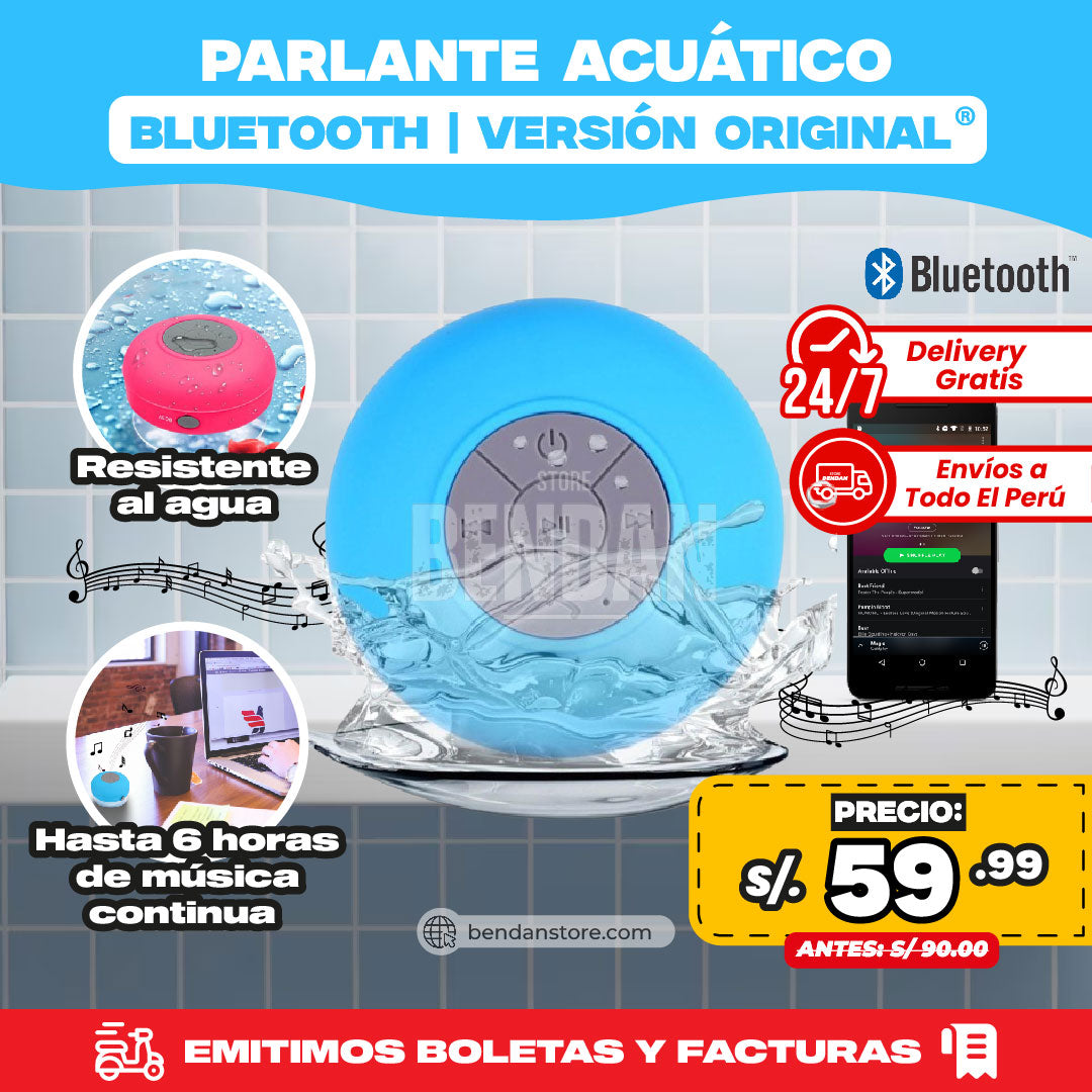 Parlante Acuático Bluetooth | Versión Original ®