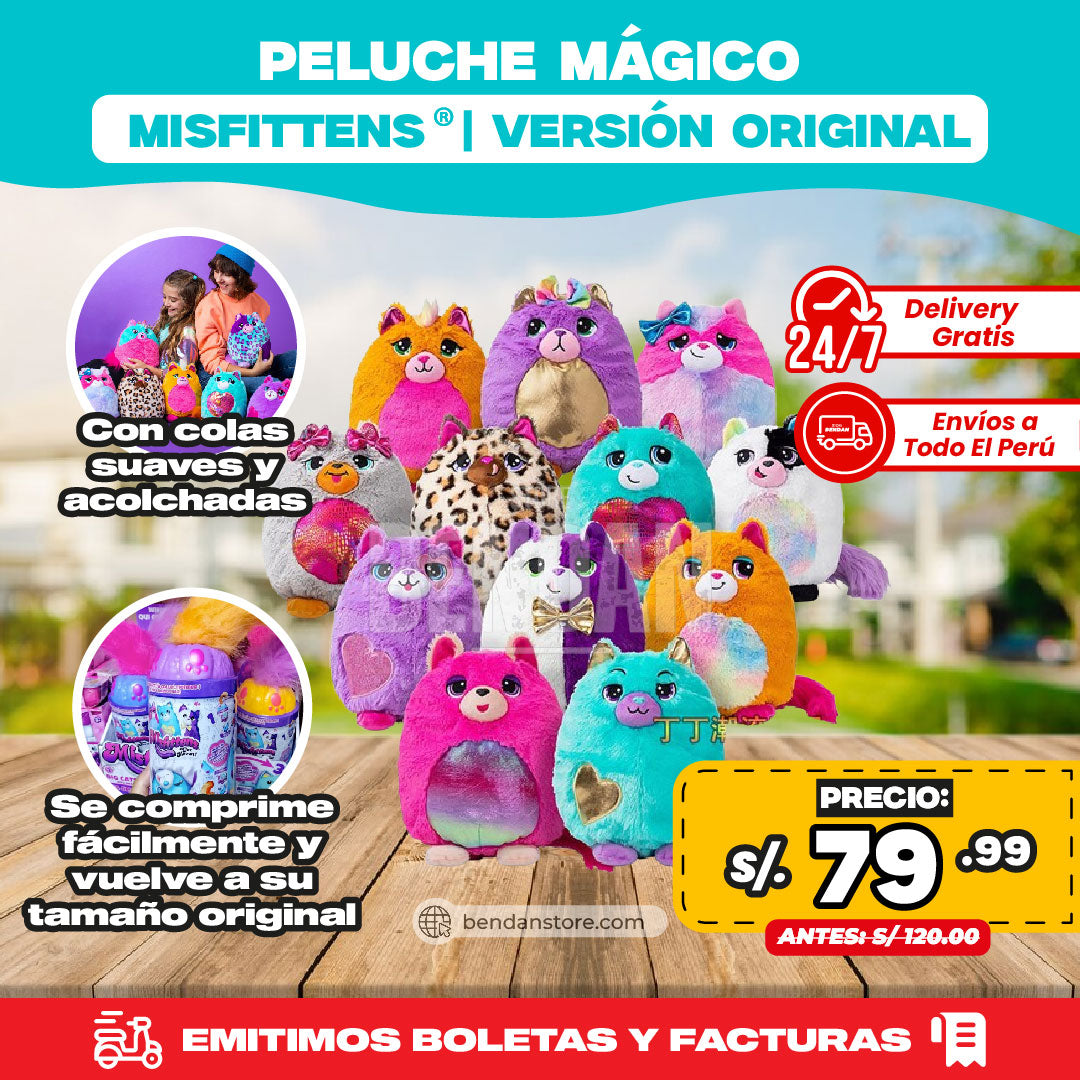 Peluche Mágico Misfittens ® | Versión Original