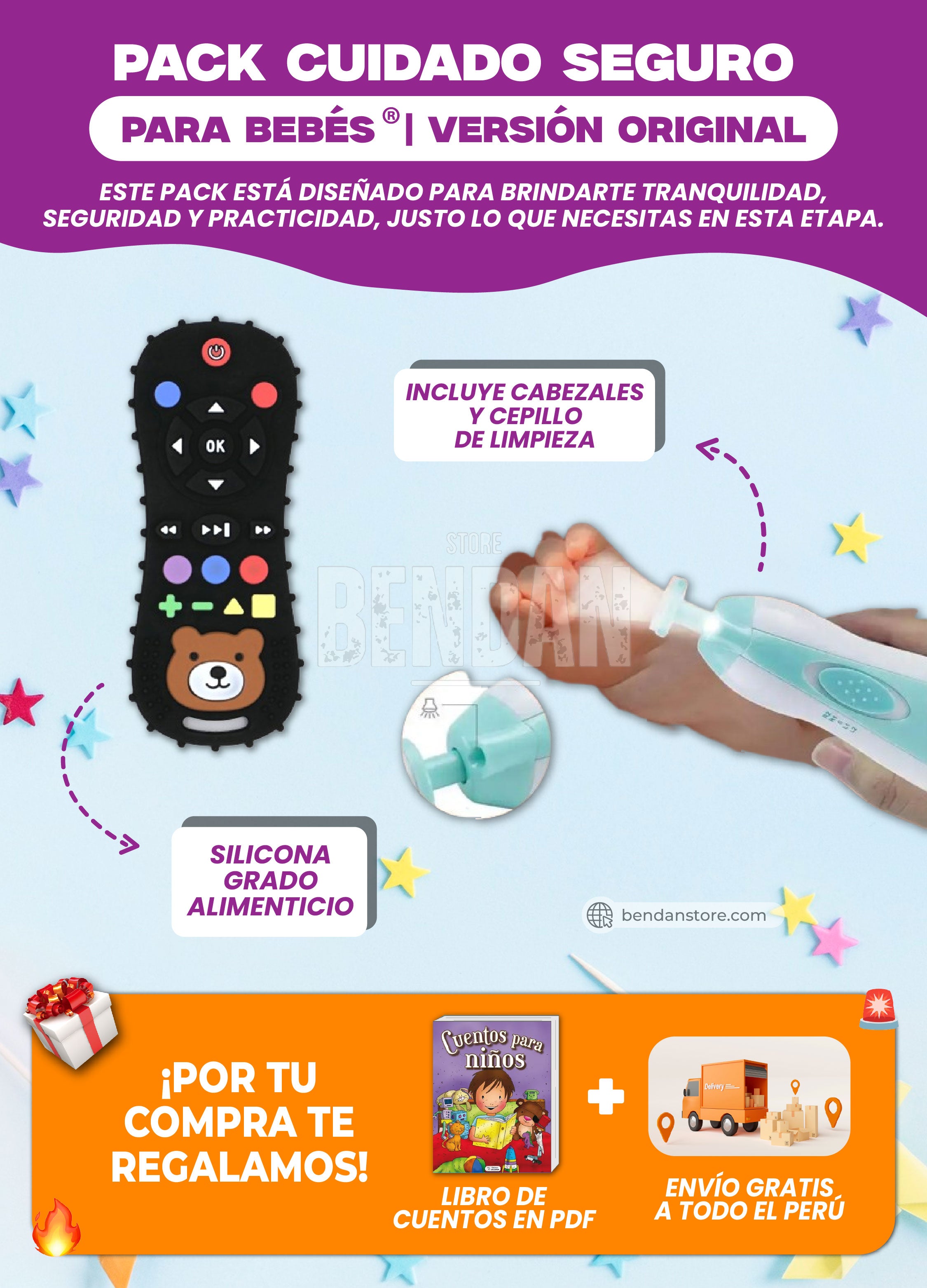 Pack Cuidado Seguro para Bebés ® | Versión Original