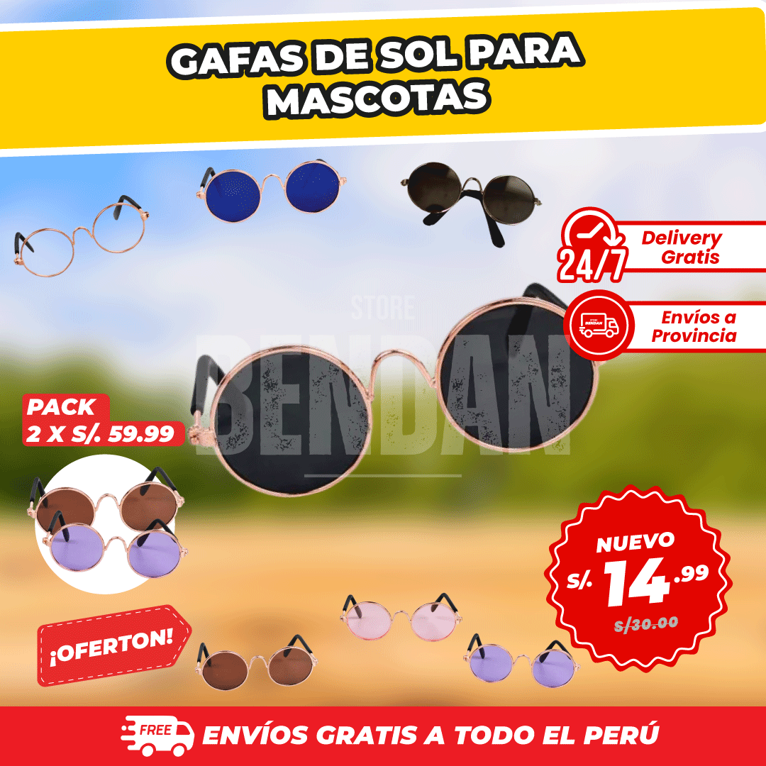 Gafas De Sol Para Mascotas