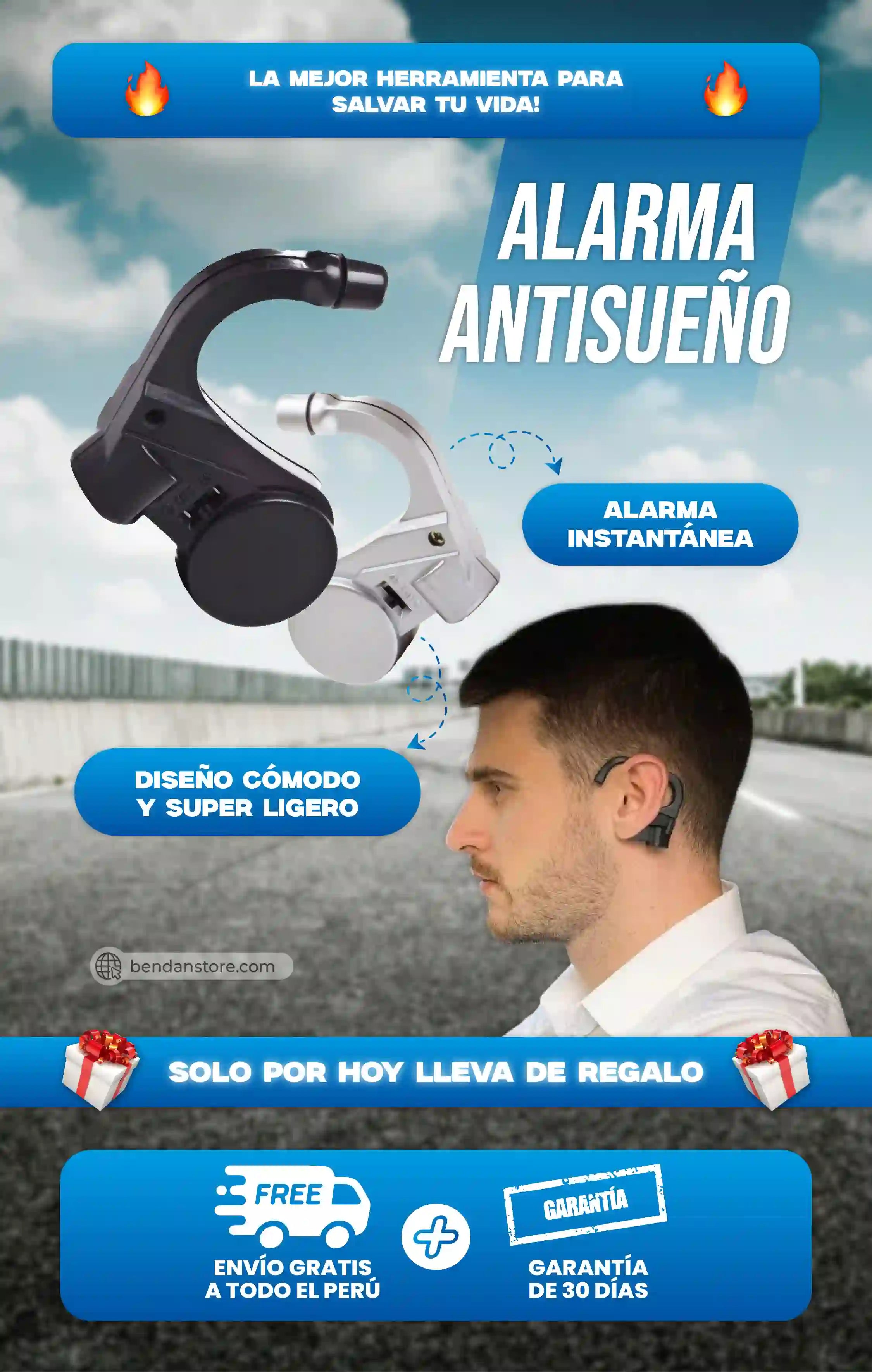 Alarma Inteligente Antisueño ® | Versión Original