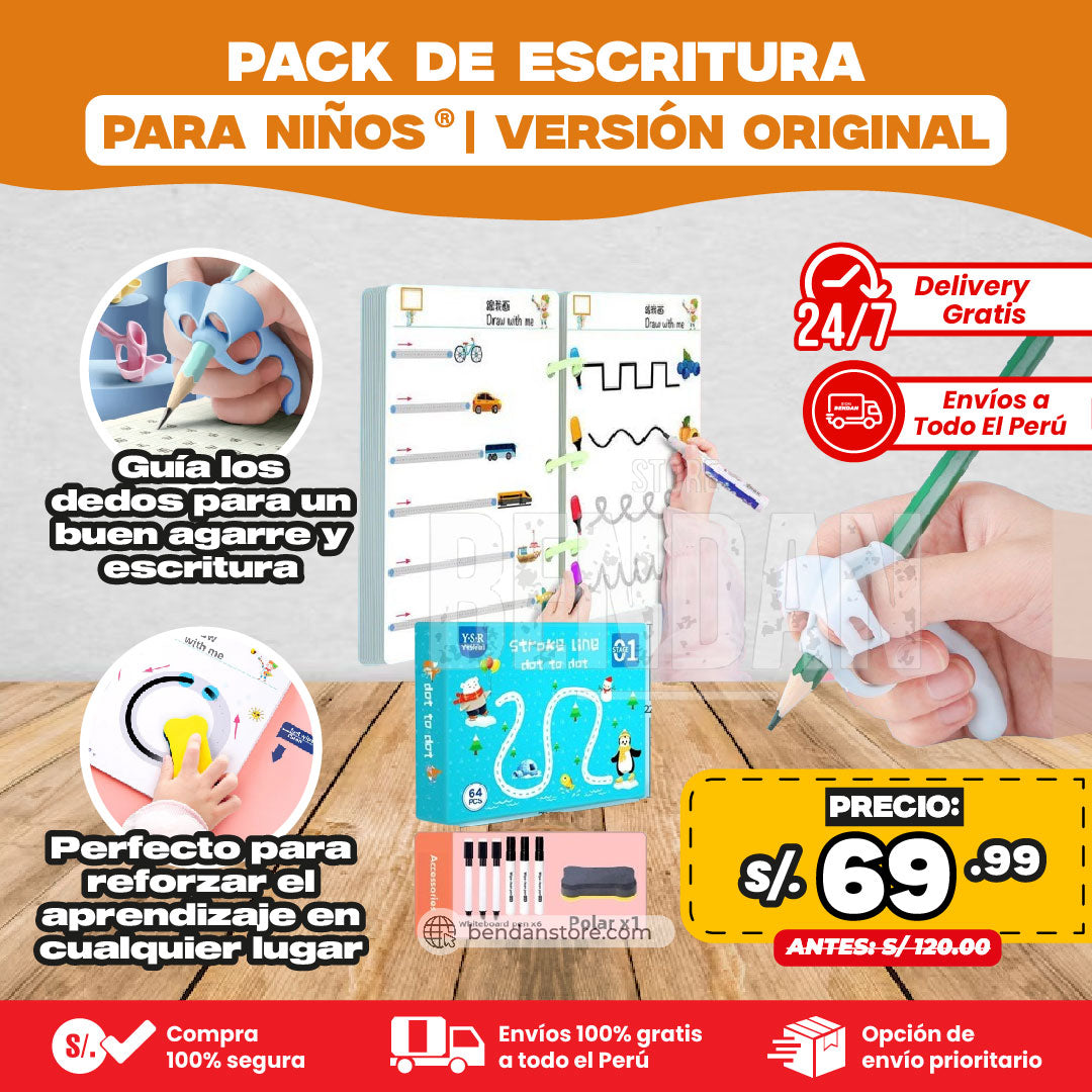 Pack de Escritura para Niños ® | Versión Original
