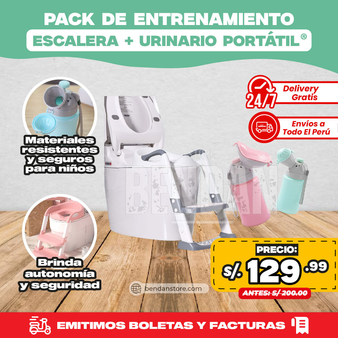 Pack Escalera + Urinario Portátil ®
