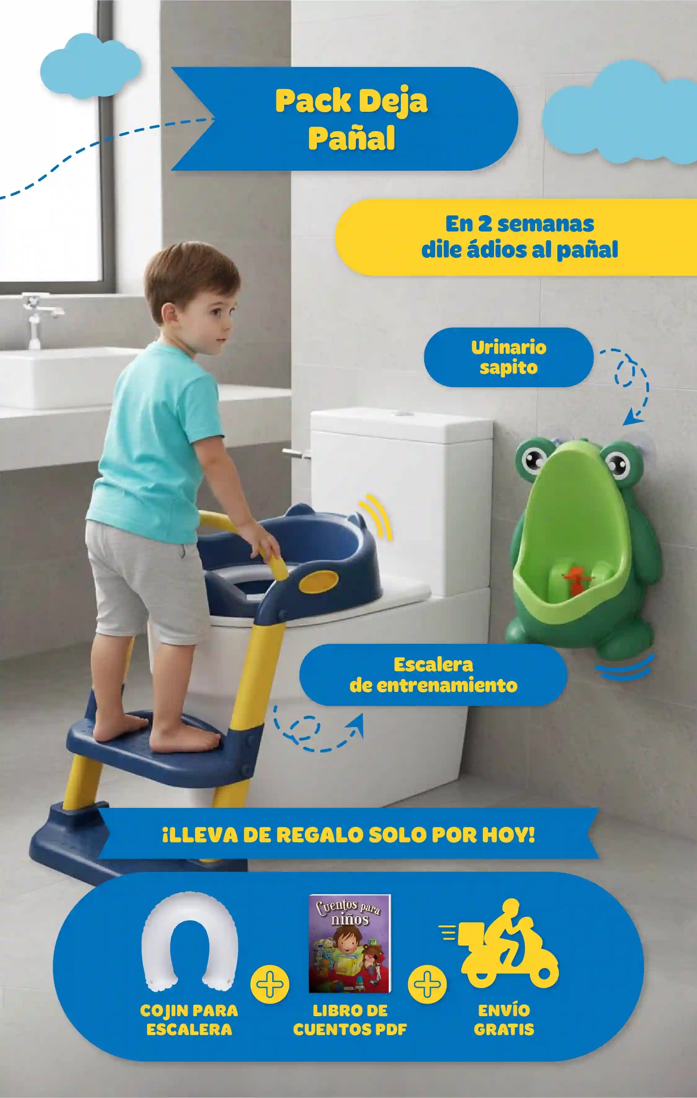 Pack de Entrenamiento Deja el Pañal ® | Versión Original