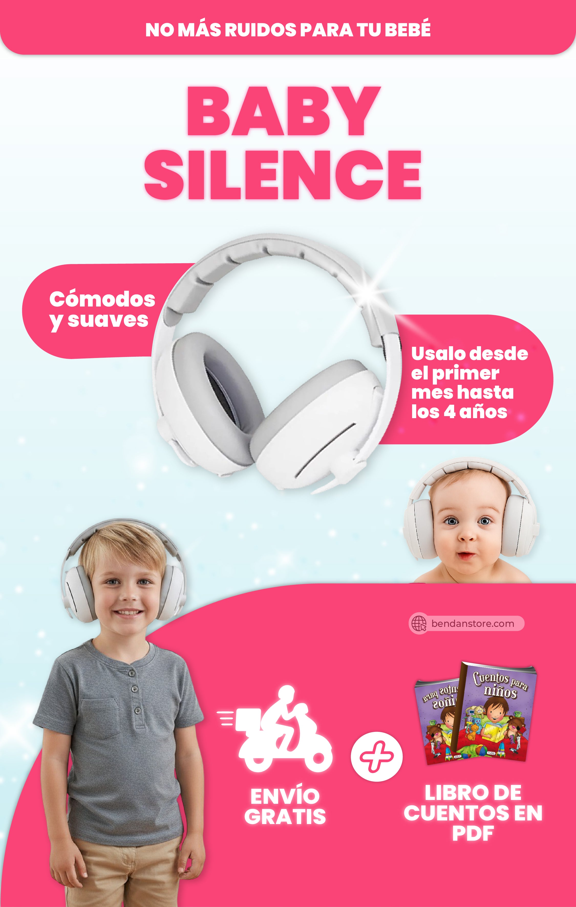 BabySilence® - Audifonos Antiruido | Versión Original