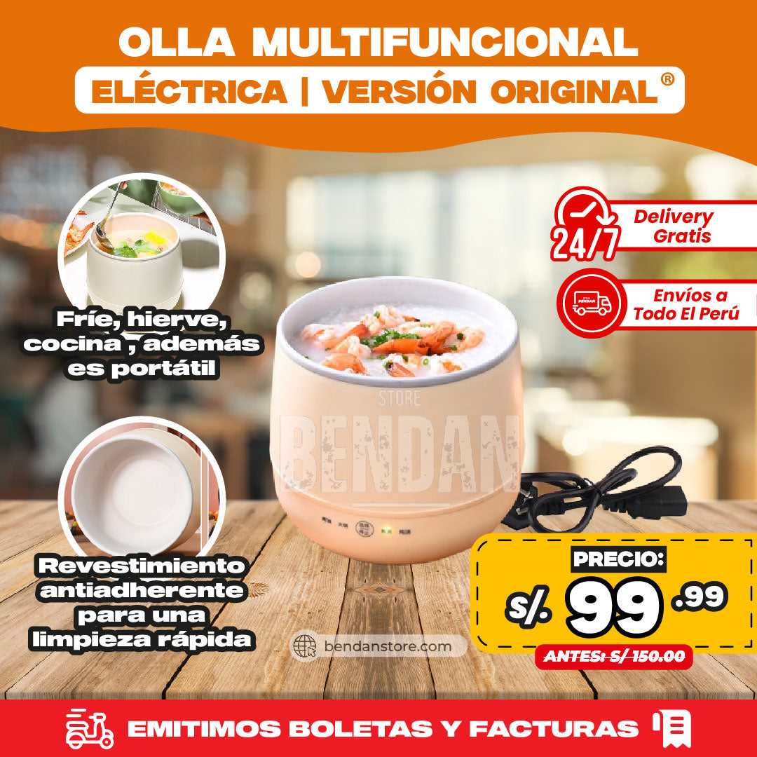 Olla Multifuncional Eléctrica | Versión Original ®