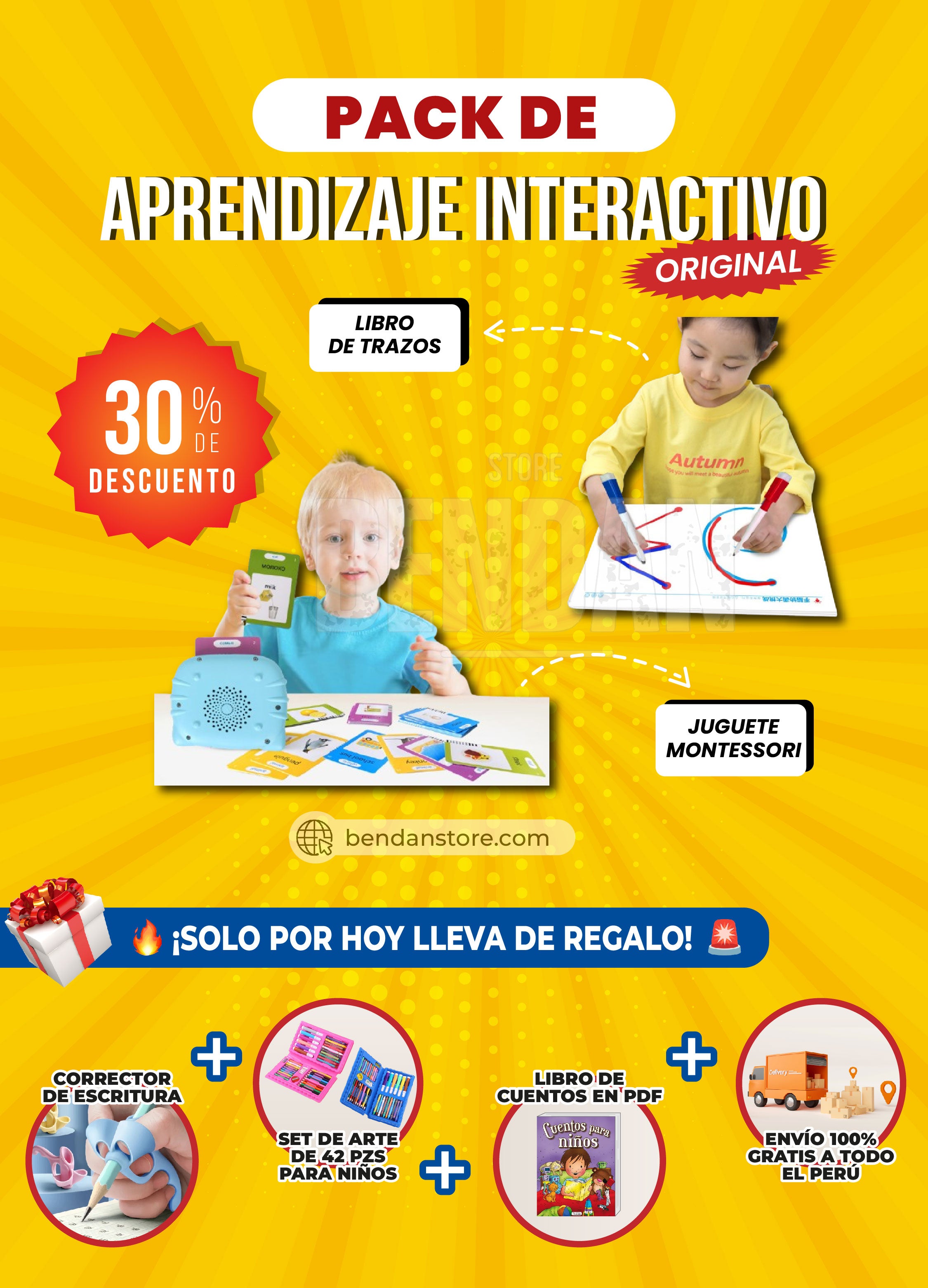 Pack de Aprendizaje Interactivo + Regalos | Versión Original ®