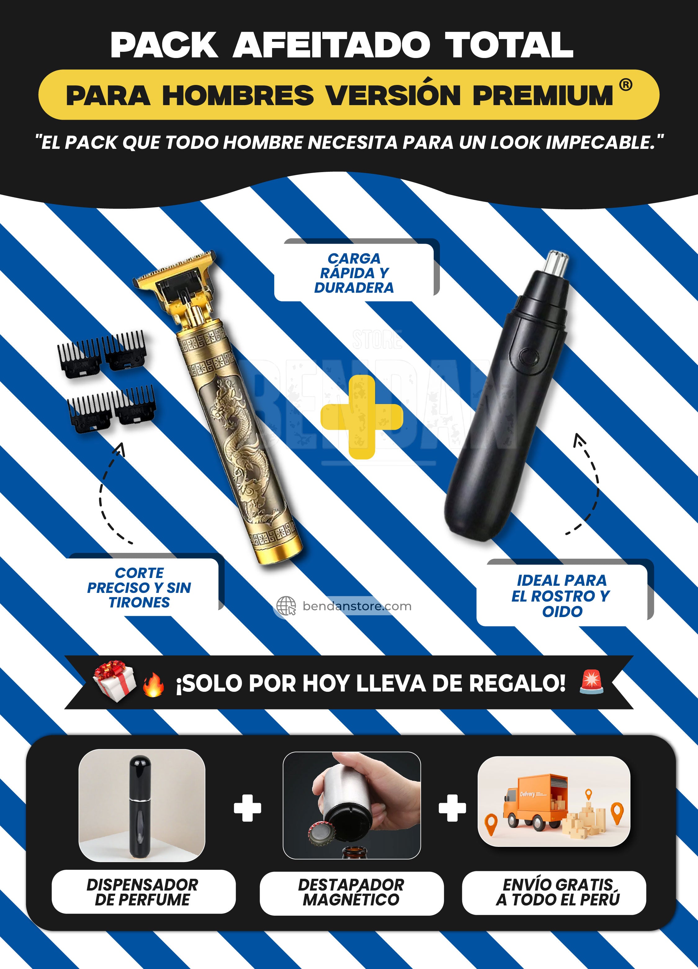 Pack Afeitado Total ® | Versión Premium