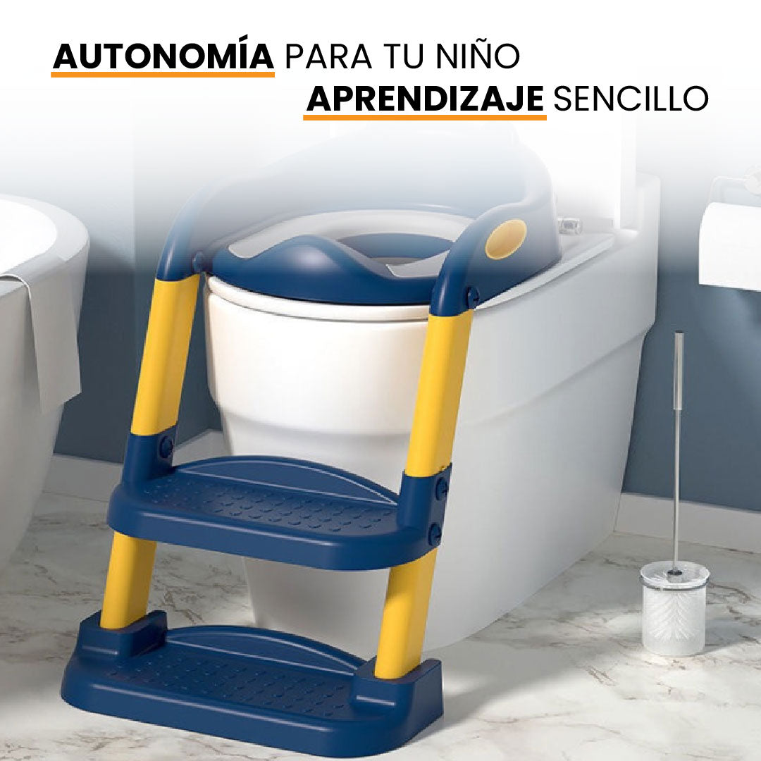 Pack "Deja el Pañal" Escalera + Urinario Portátil ® | Versión Premium