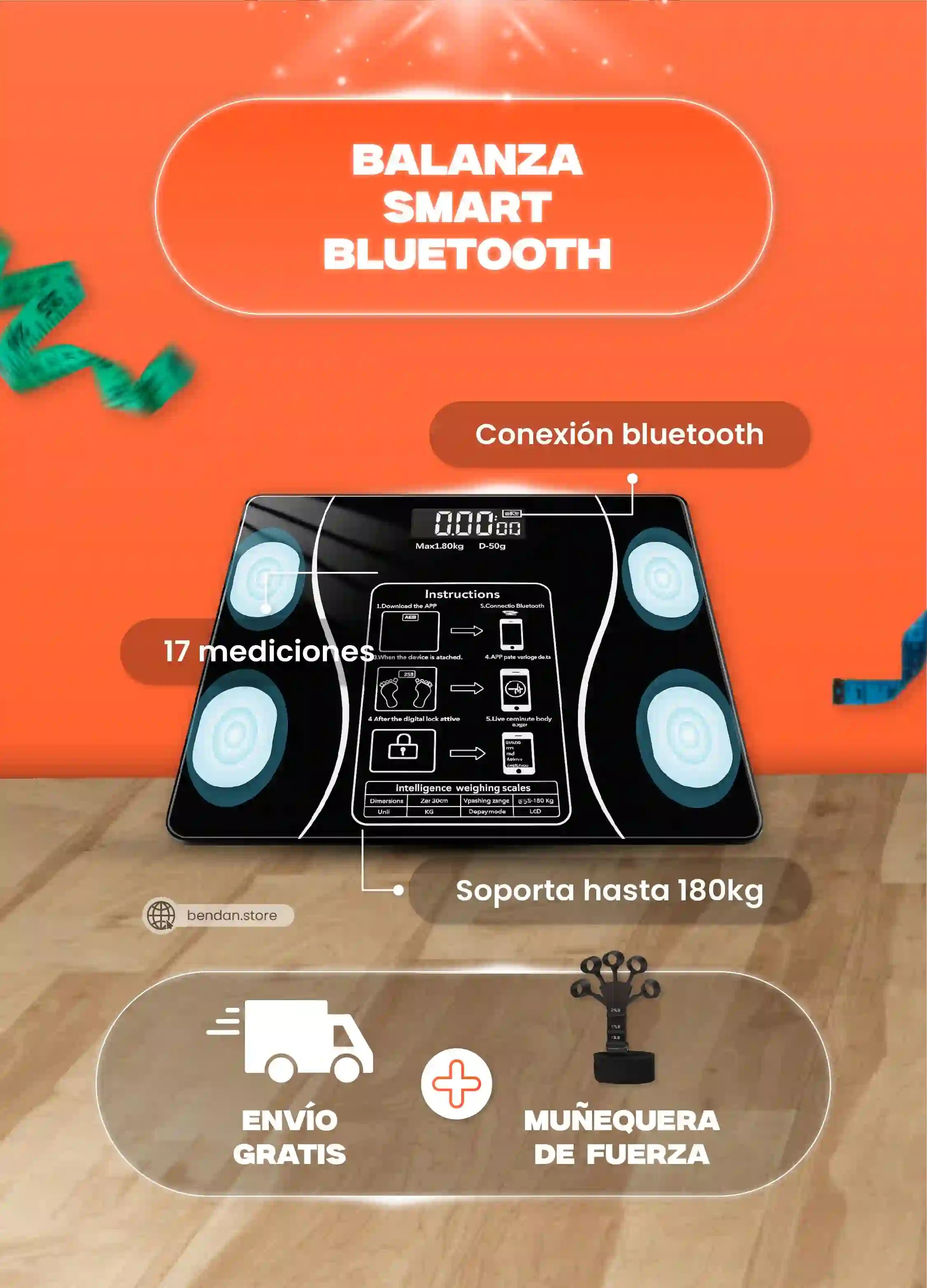 Balanza Smart Bluetooth ® | Versión Original