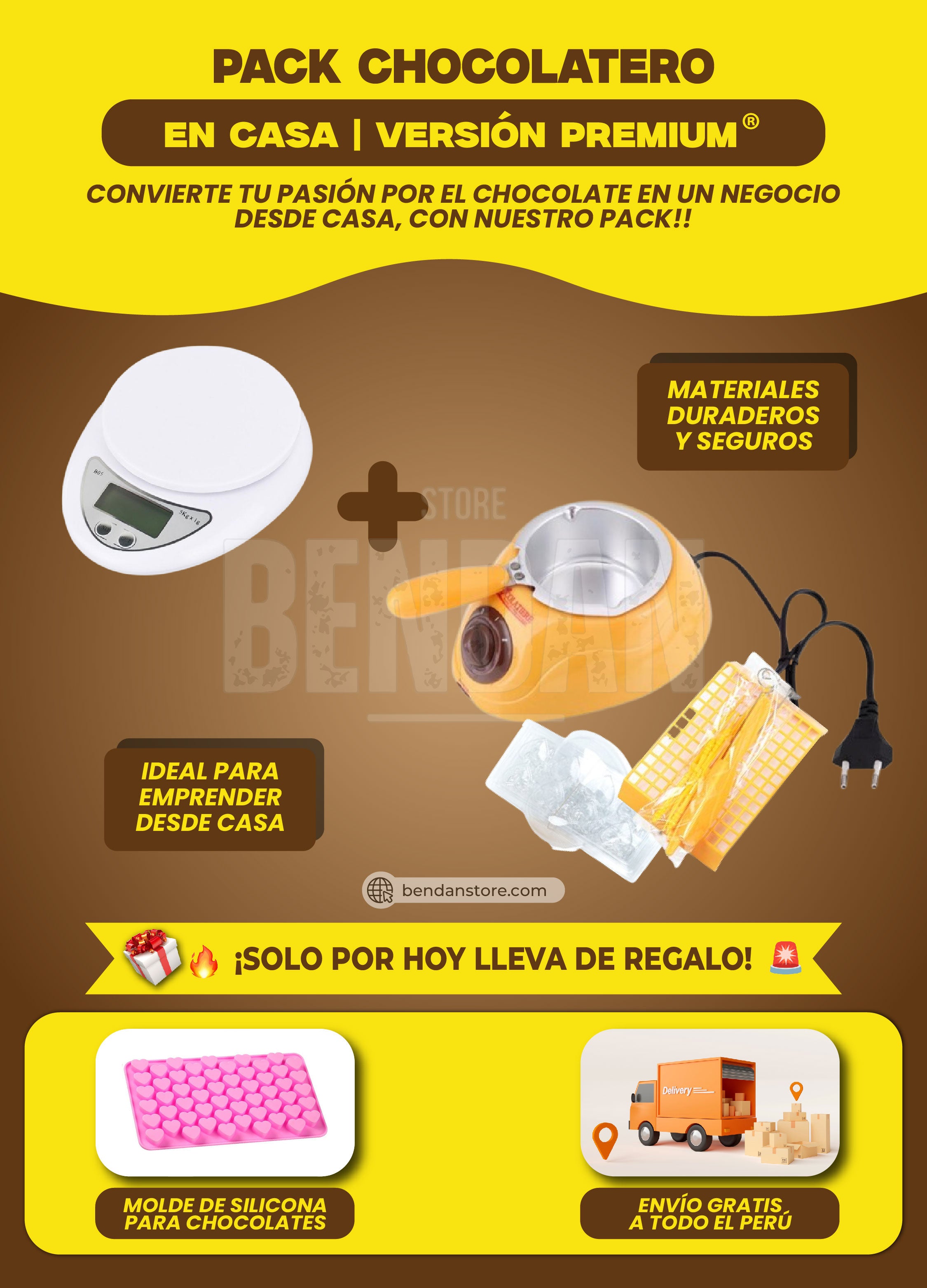 Pack Chocolatero en Casa ® | Versión Original