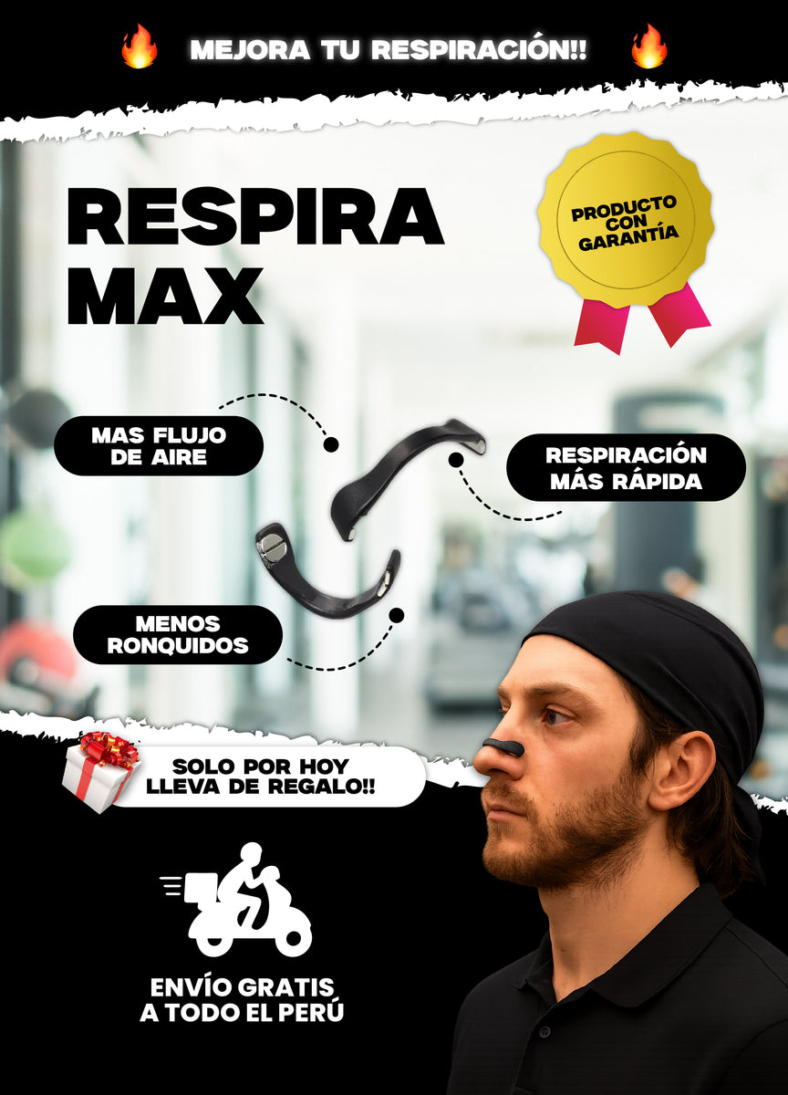 RespiraMax ® | Versión Original – BenDan Store SAC
