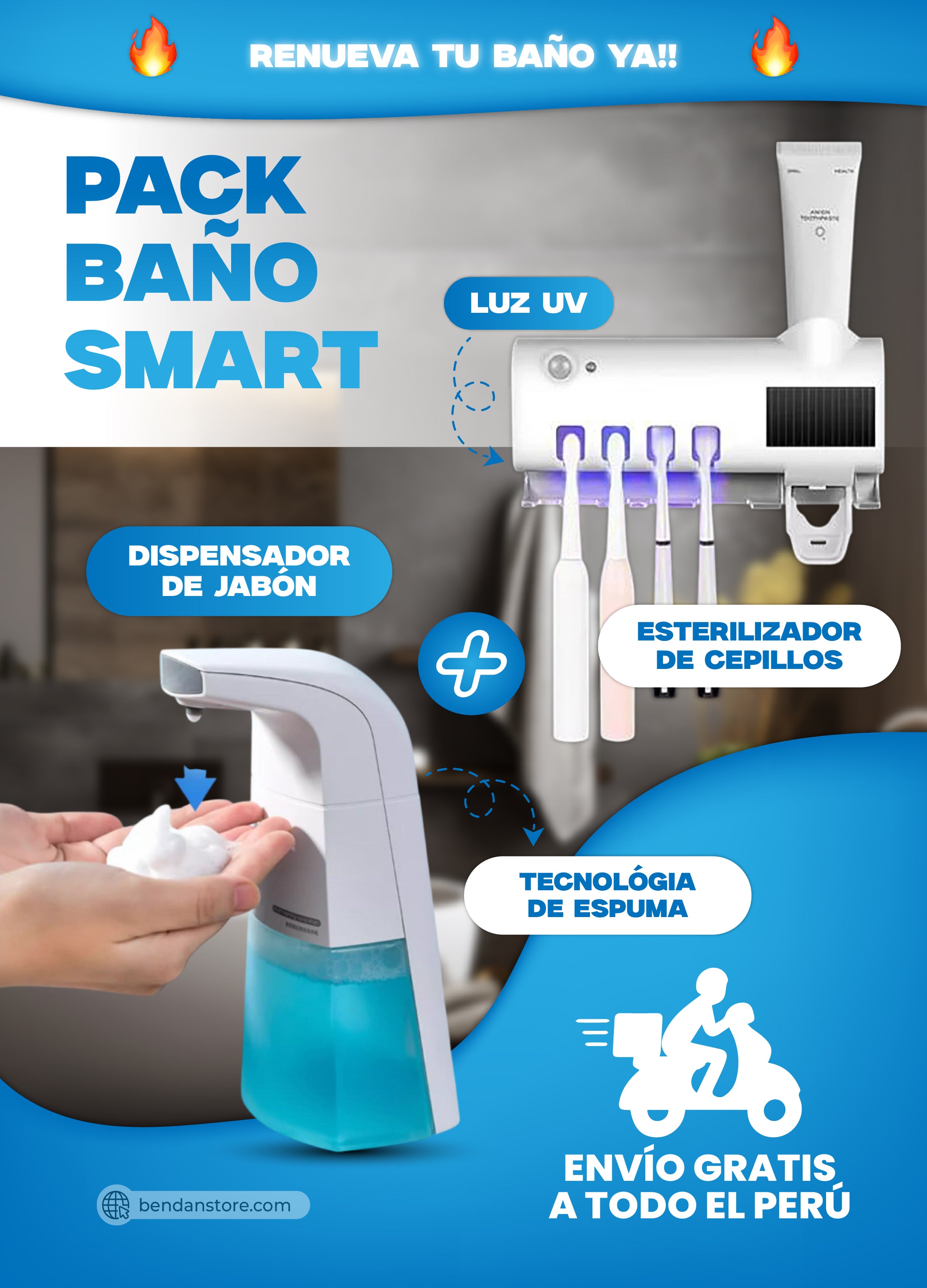 Pack Baño Smart ® | Versión Original
