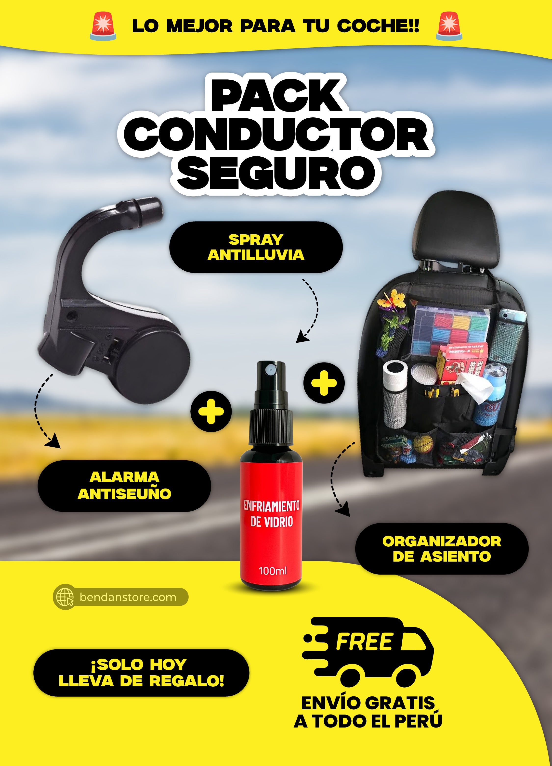 Pack Conductor Seguro ® | Versión Original
