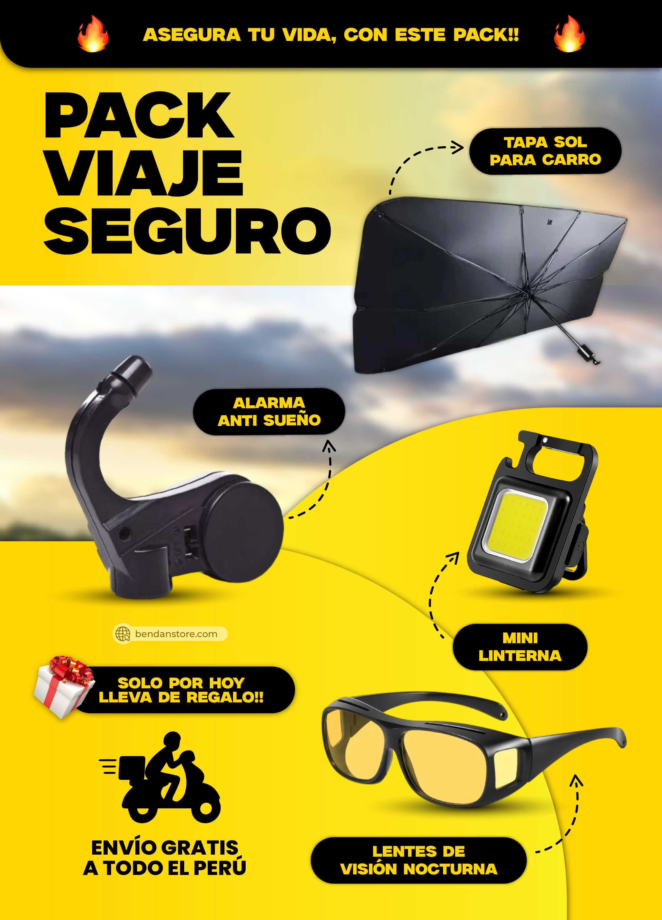 Pack Viaje Seguro ® | Versión Original