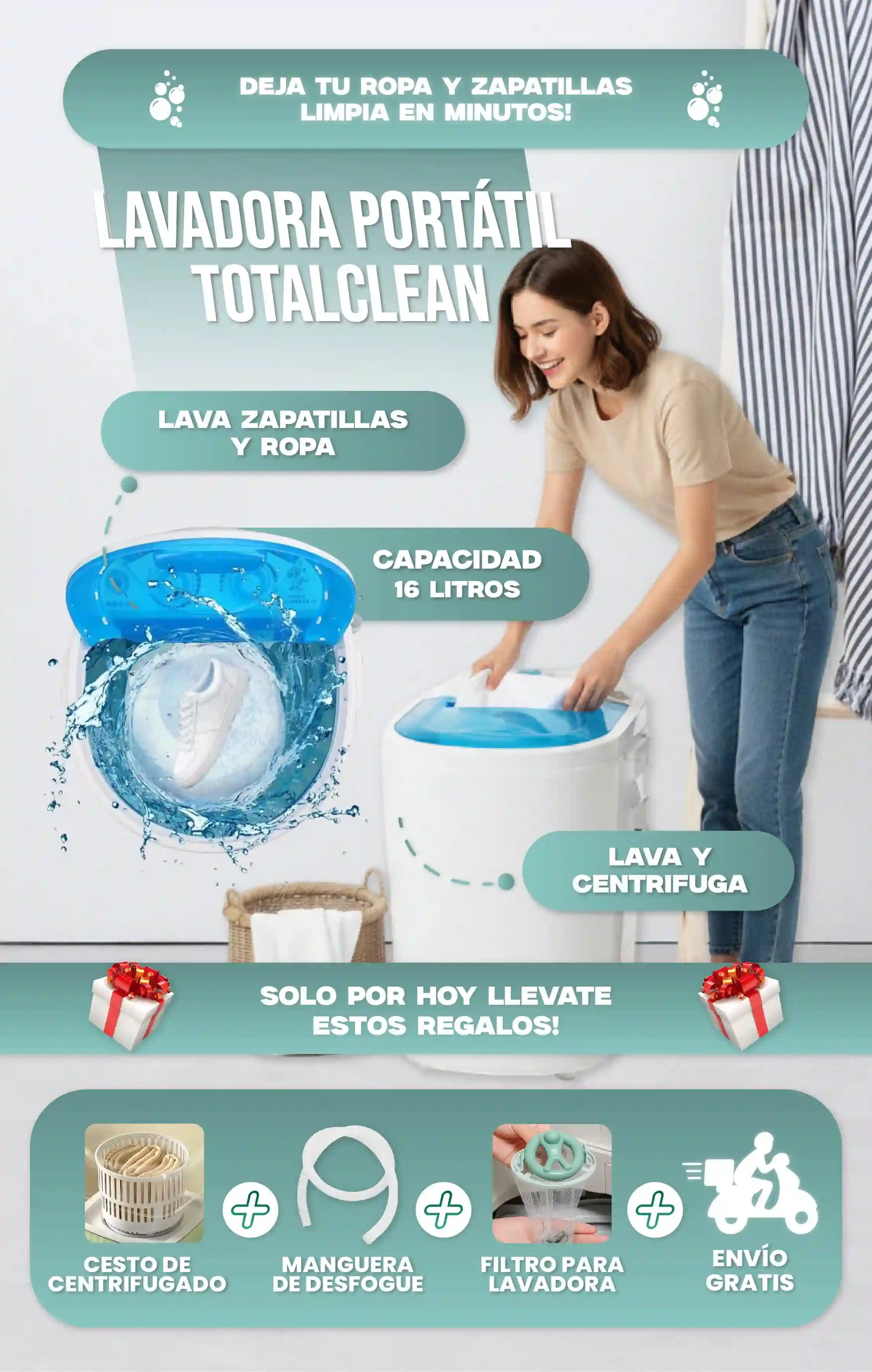 Lavadora Portátil TotalClean ® | Versión Original