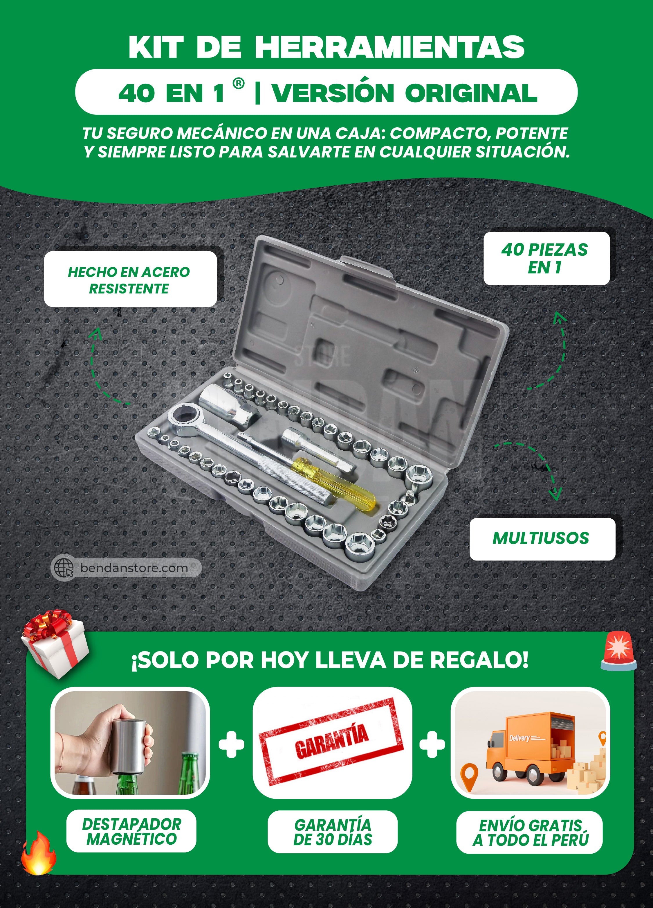Kit de Herramientas 40 en 1 ® | Versión Original