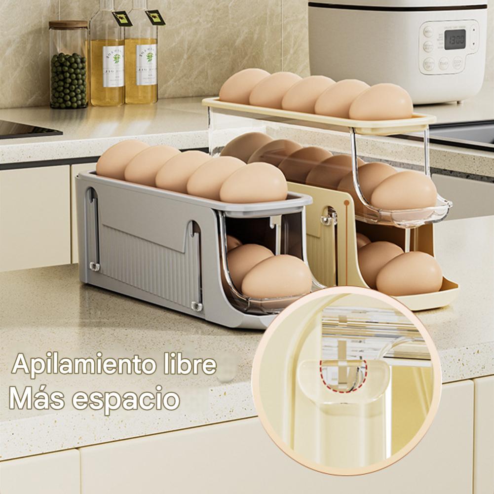 Organizador de Triple Nivel Automático de Huevos ® | Versión Original