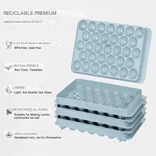 Pack de 3 Moldes de Hielo en forma de Bolita ® | Versión Original