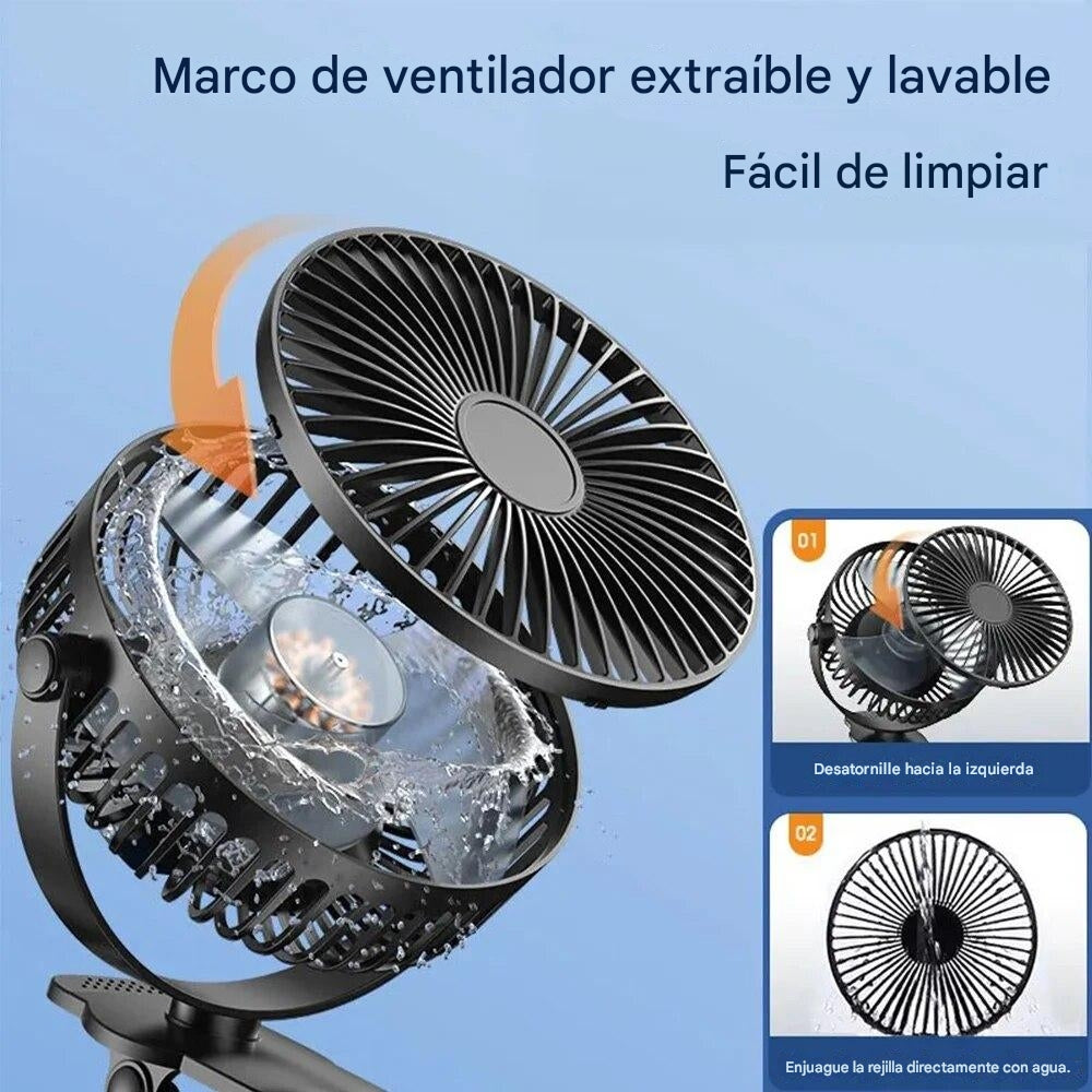 Ventilador Portátil Recargable USB ®| Versión Original