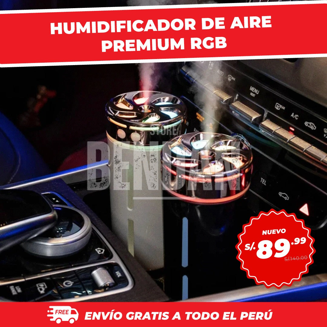 HUMIDIFICADOR PREMIUM LED RGB