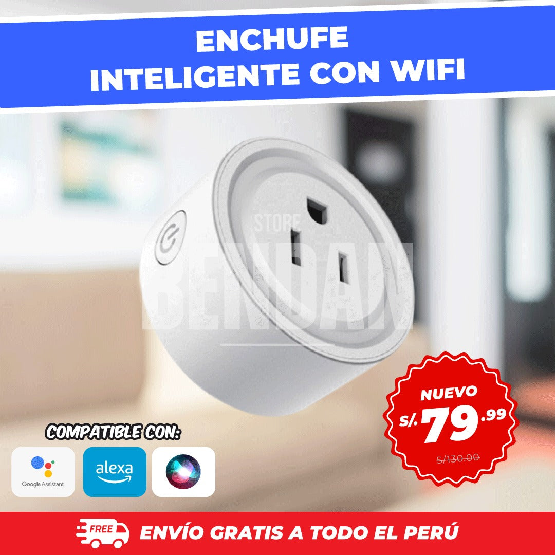 Enchufe Inteligente con Wifi