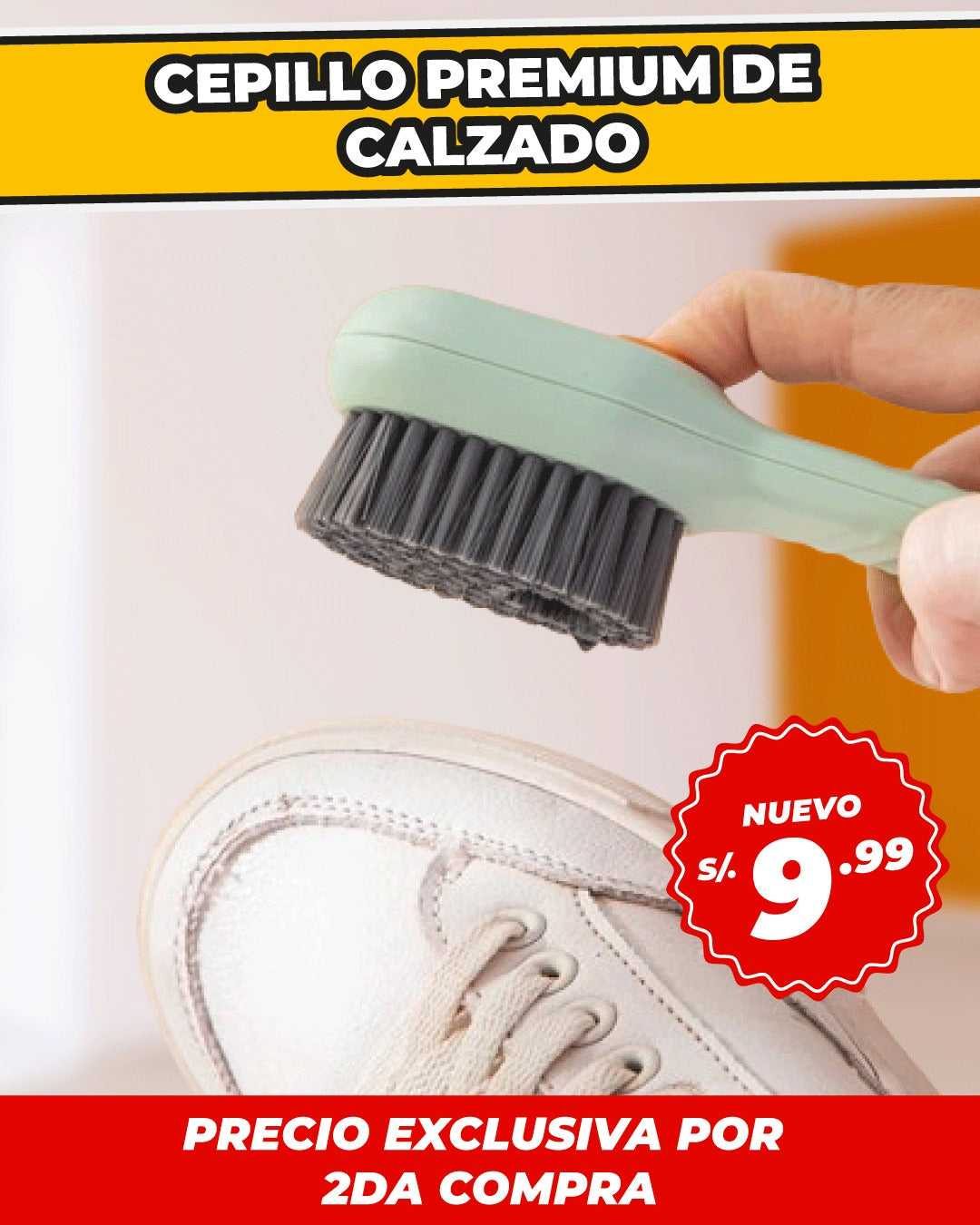 CEPILLO PREMIUM DE CALZADO